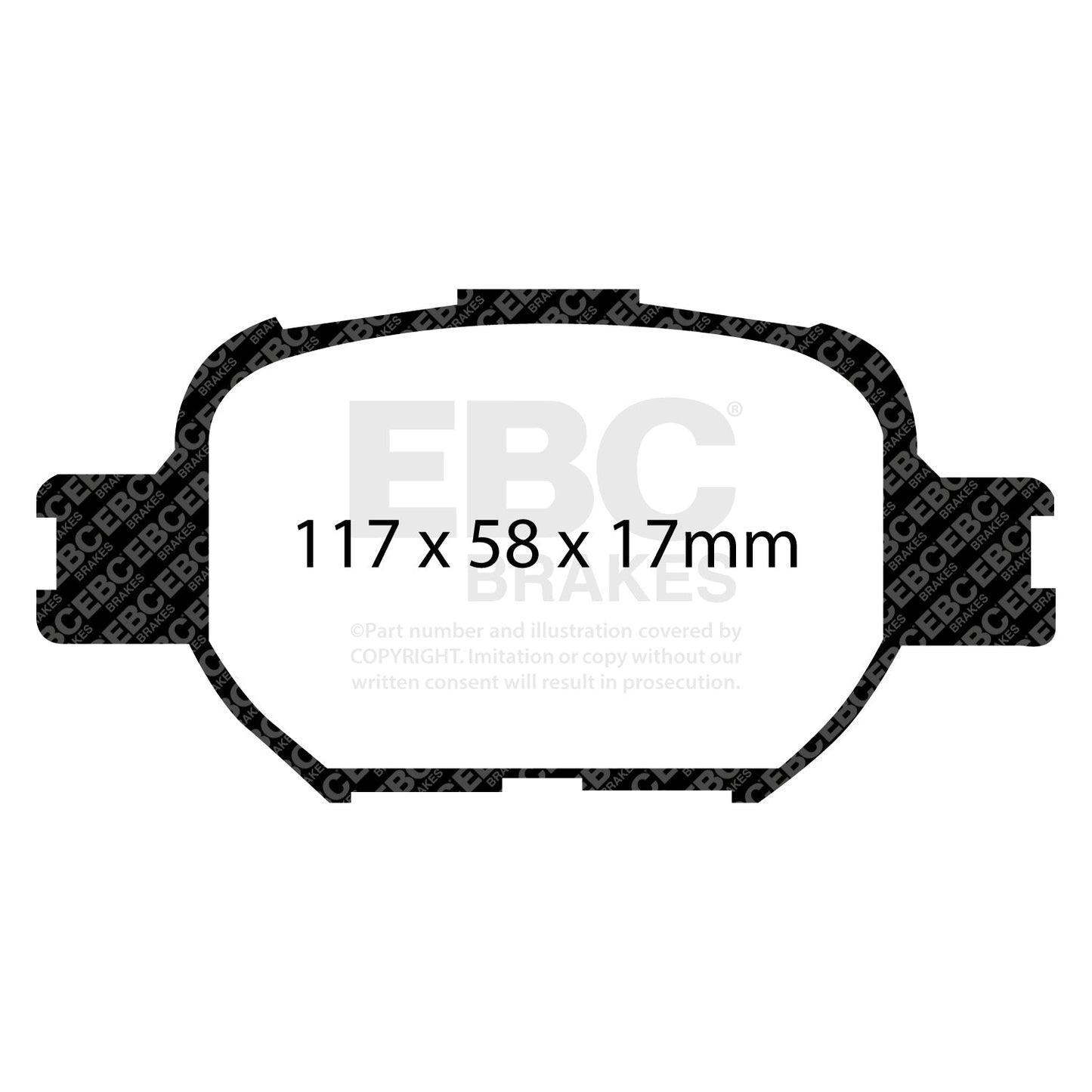 EBC Brakes Pad and Disc Kit (PD13KF651)