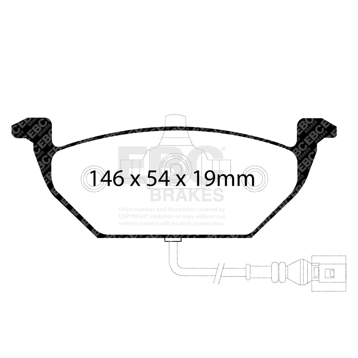 EBC Brakes Pad and Disc Kit (PD16KF008)