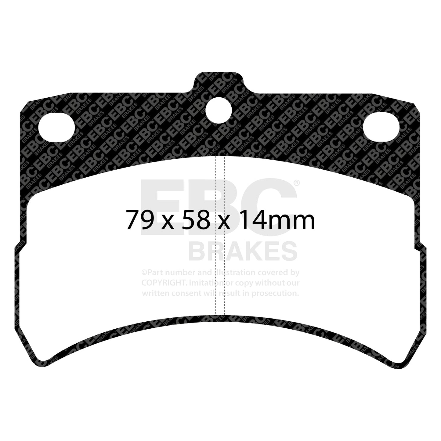 EBC Brakes Pad and Disc Kit (PDKF575)