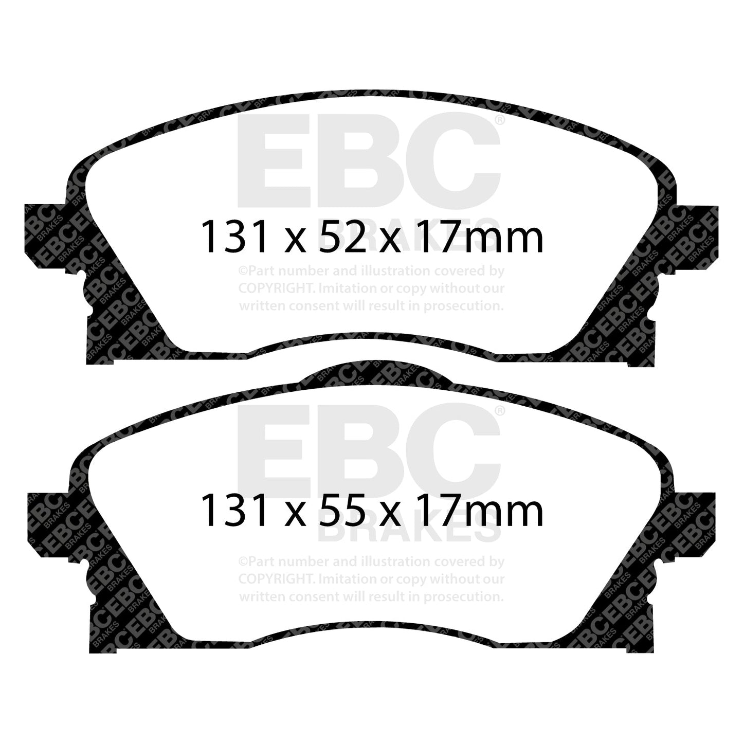 EBC Brakes Pad  and  Disc Kit (PD01KF1145)