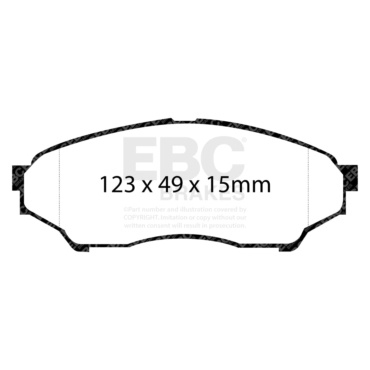 EBC Brakes Pad and Disc Full vehicle Kit (PD40K1341)
