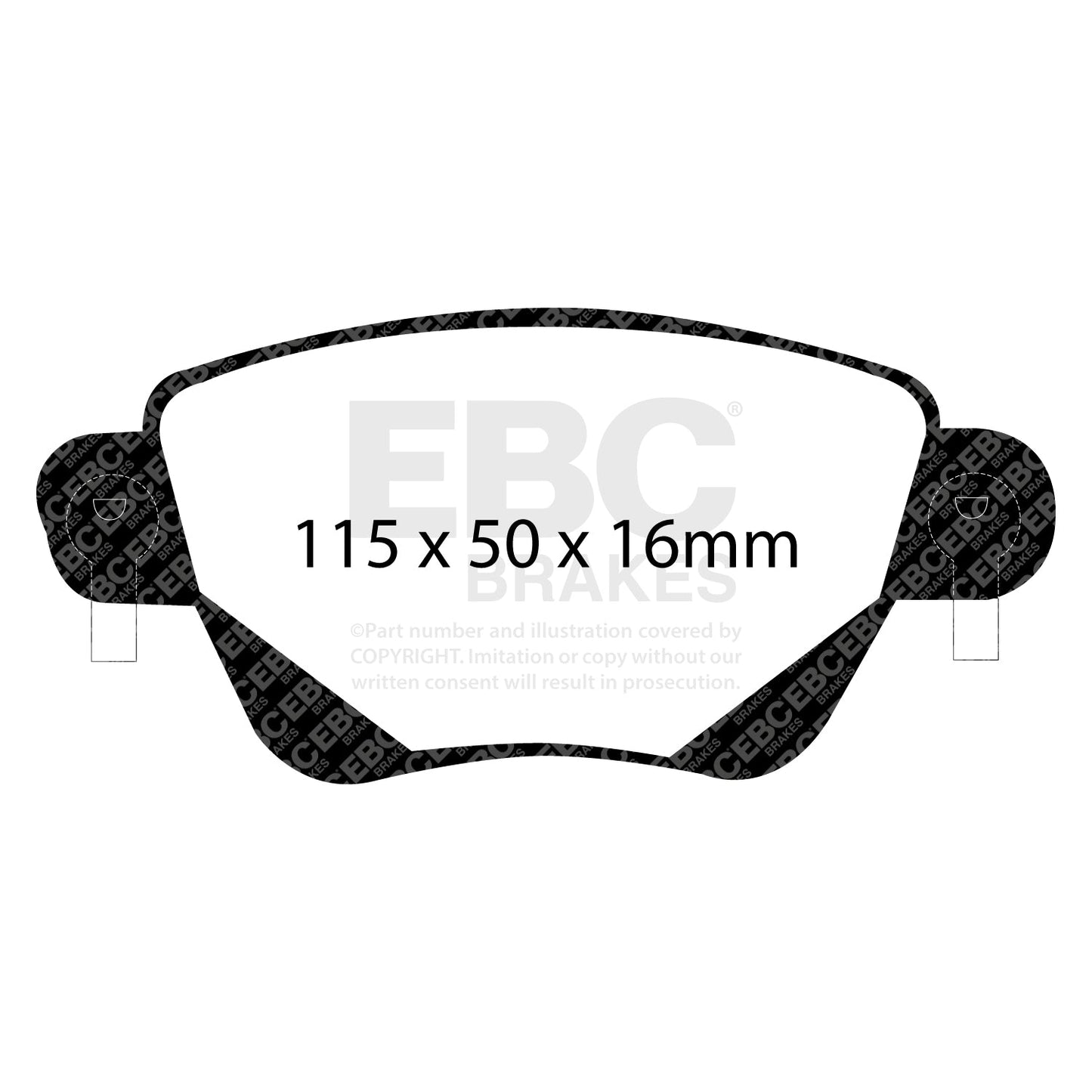 EBC Brakes Pad and Disc Kit (PD13KR201)