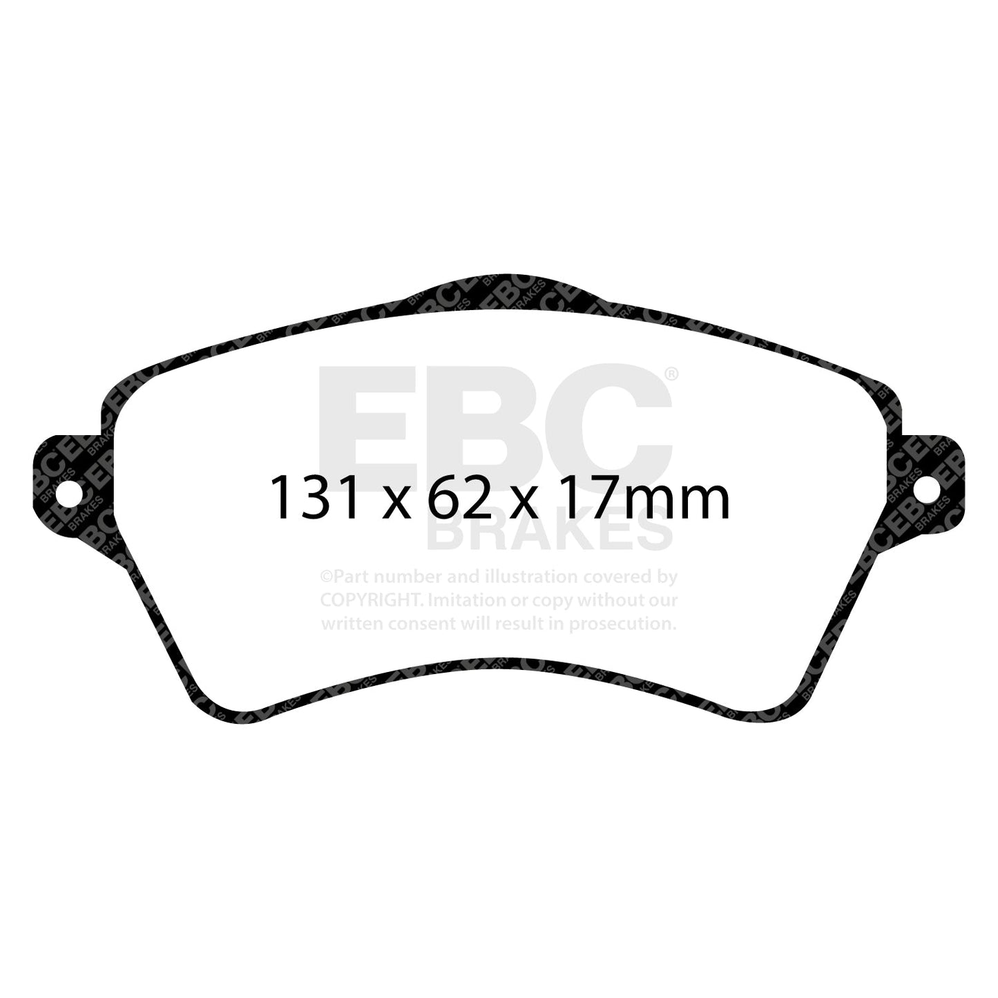 EBC Brakes Pad and Disc Kit (PD13KF413)