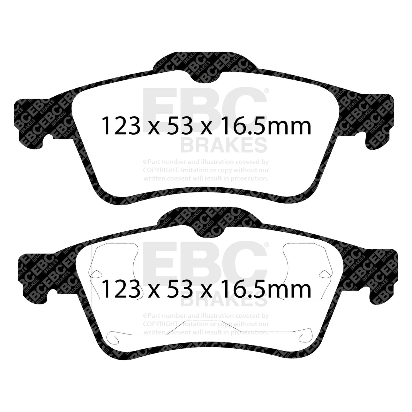 EBC Brakes Pad and Disc Kit (PD13KR198)