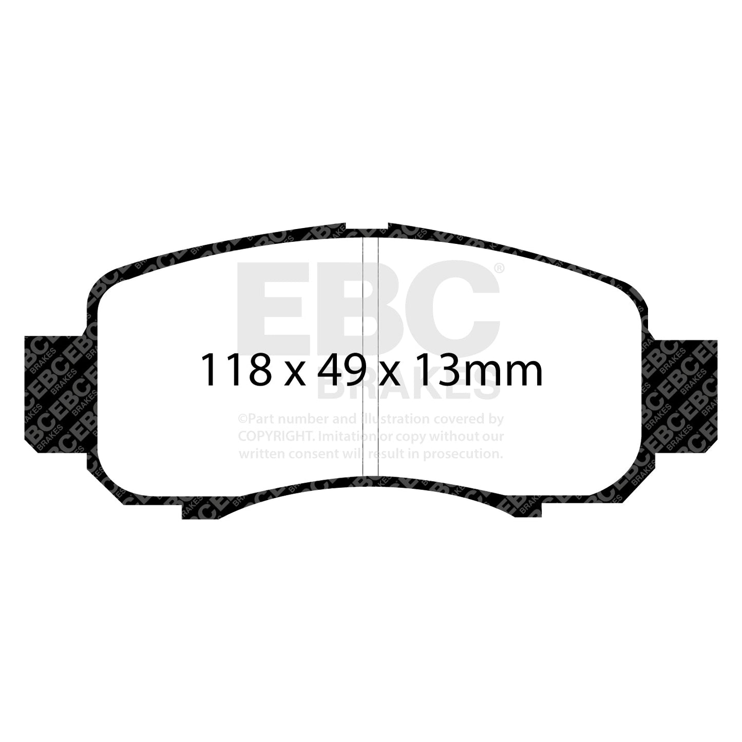 EBC Brakes Pad and Disc Kit (PDKF892)