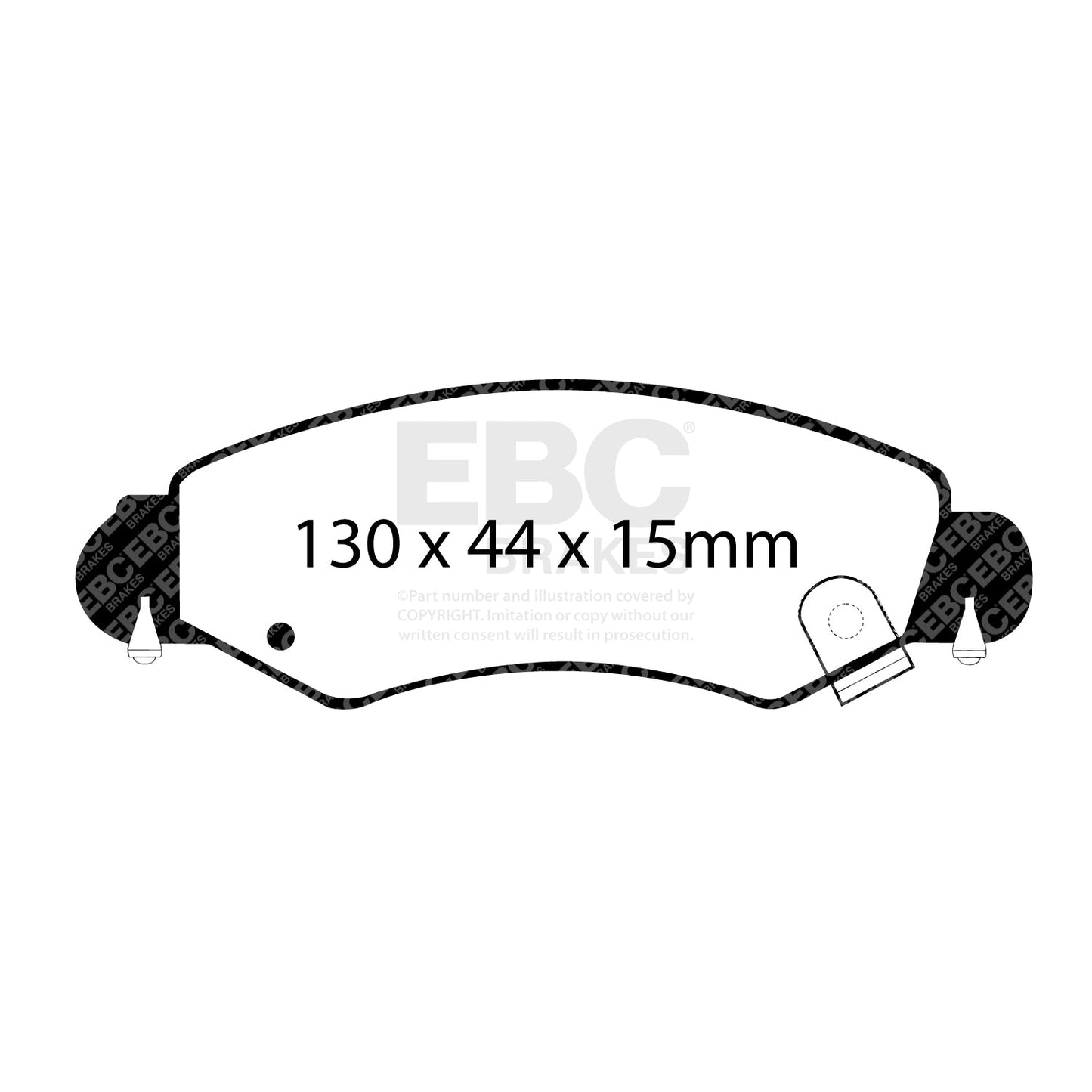 EBC Brakes Pad and Disc Kit (PDKF1476)
