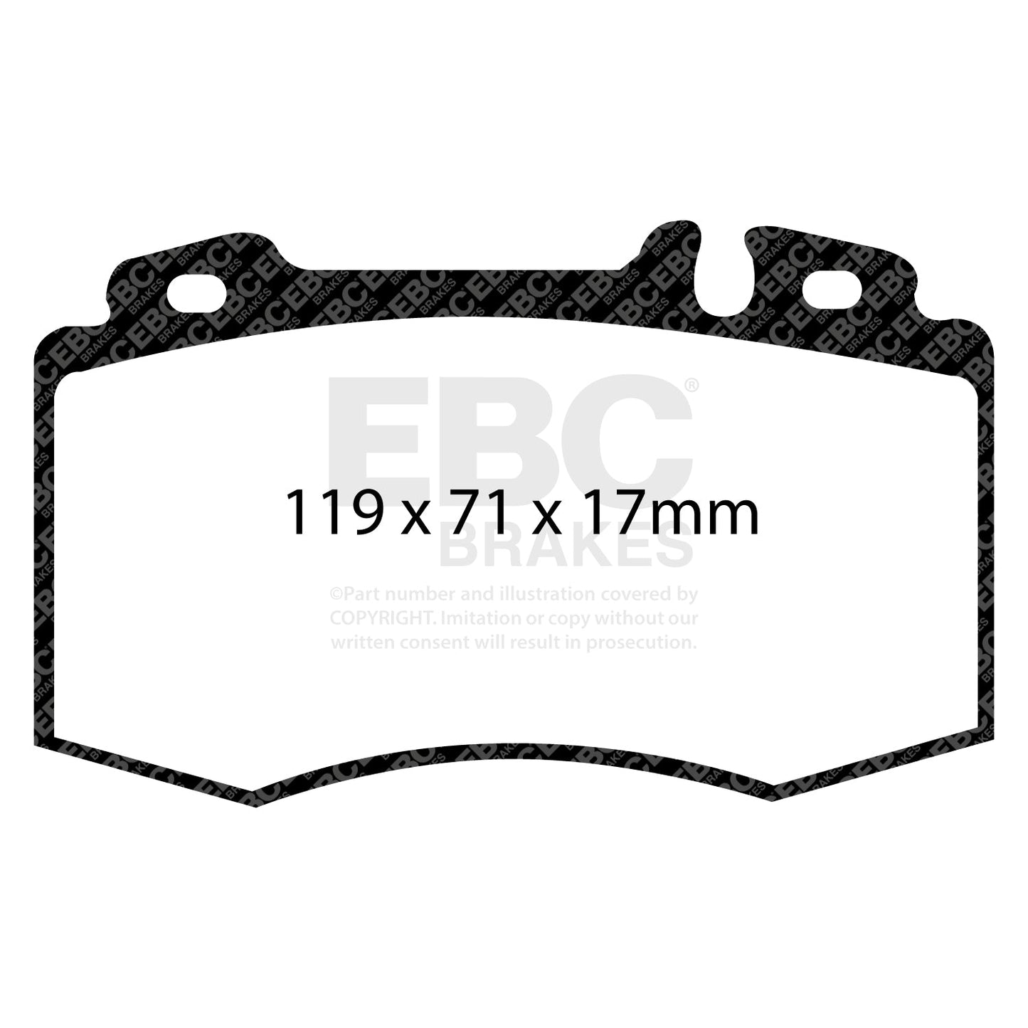 EBC Brakes Pad  and  Disc Kit (PD02KF324)