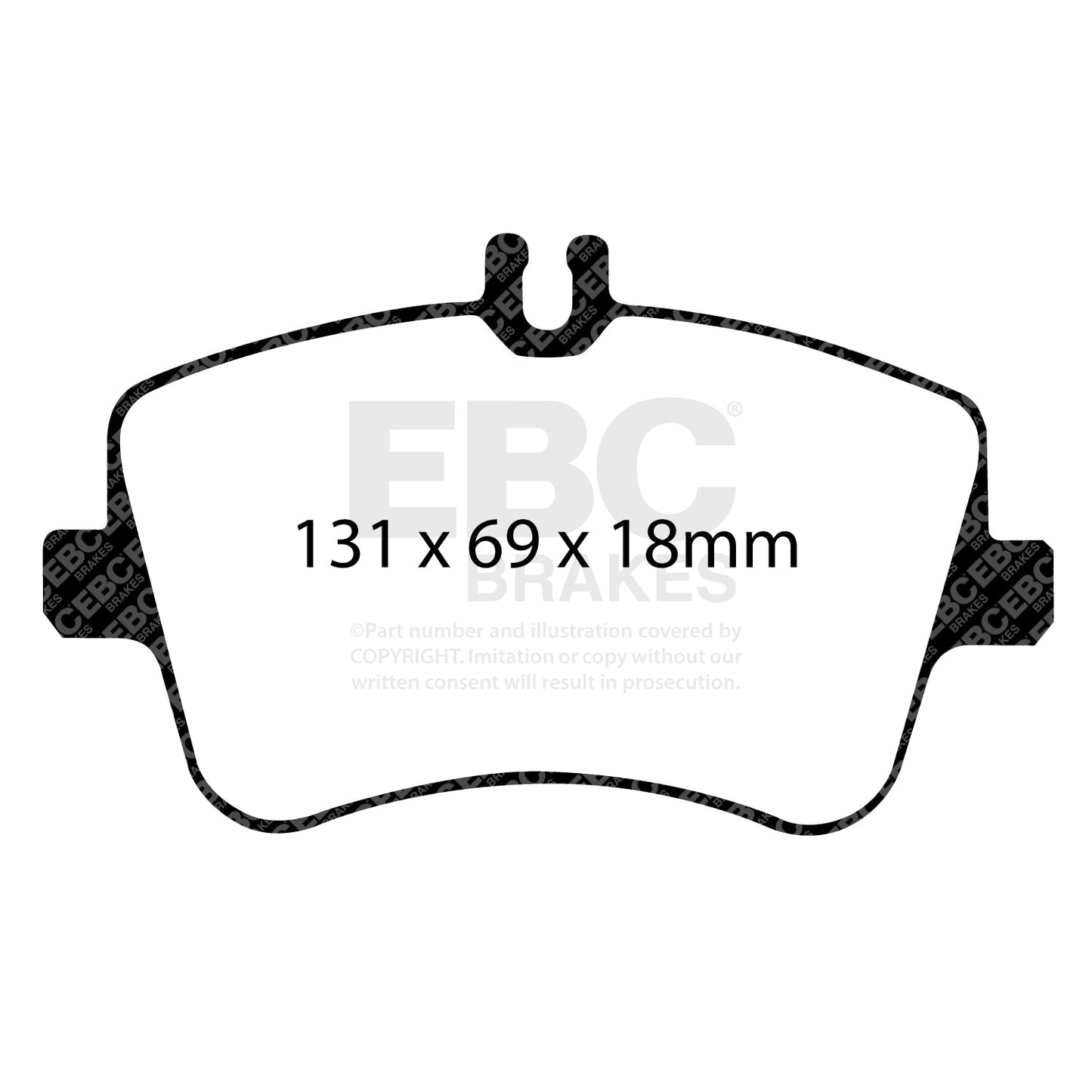 EBC Brakes Pad and Disc Kit (PD06KF398)