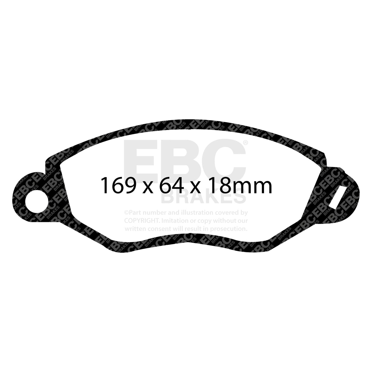 EBC Brakes Pad and Disc Kit (PDKF797)