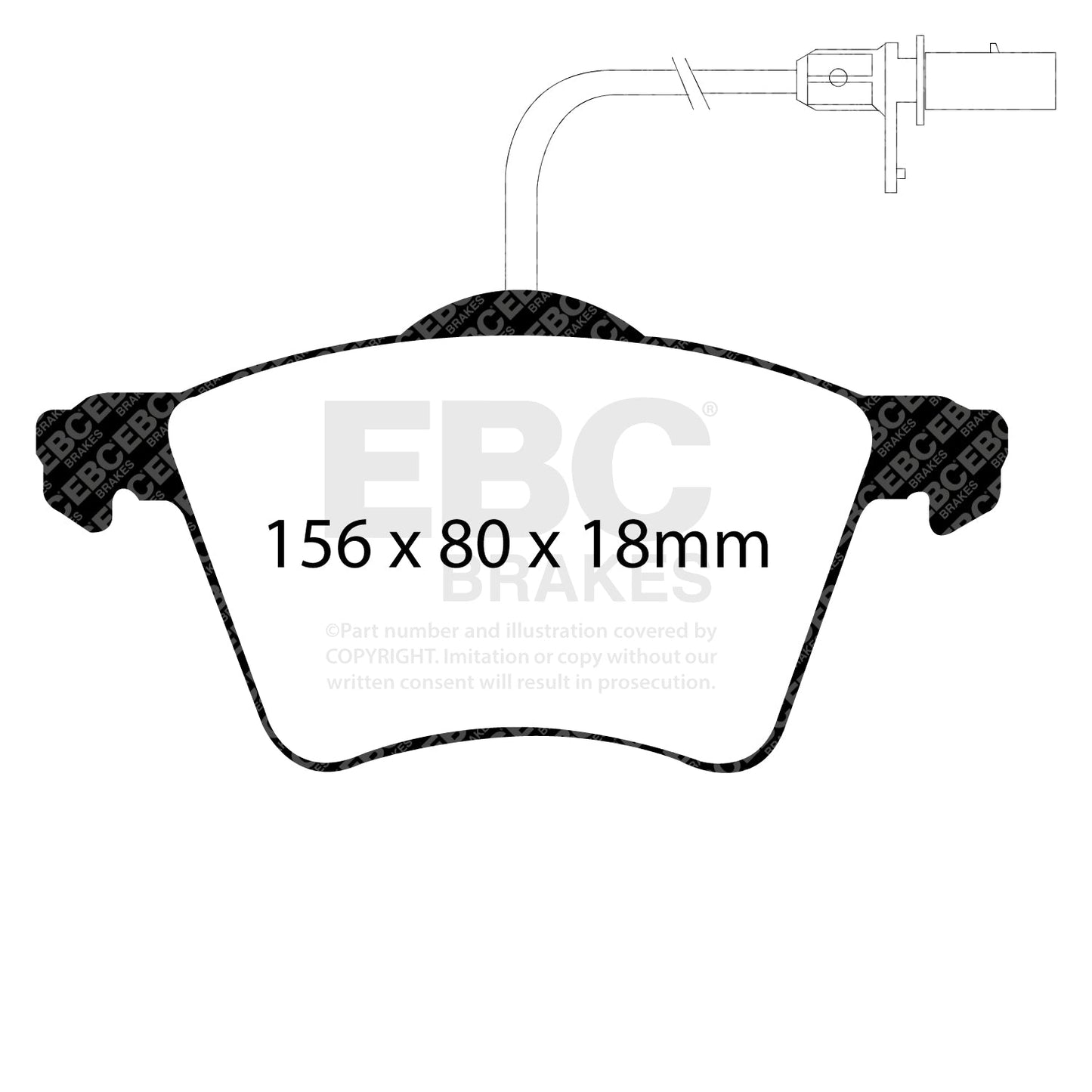EBC Brakes Pad and Disc Kit (PDKF741)