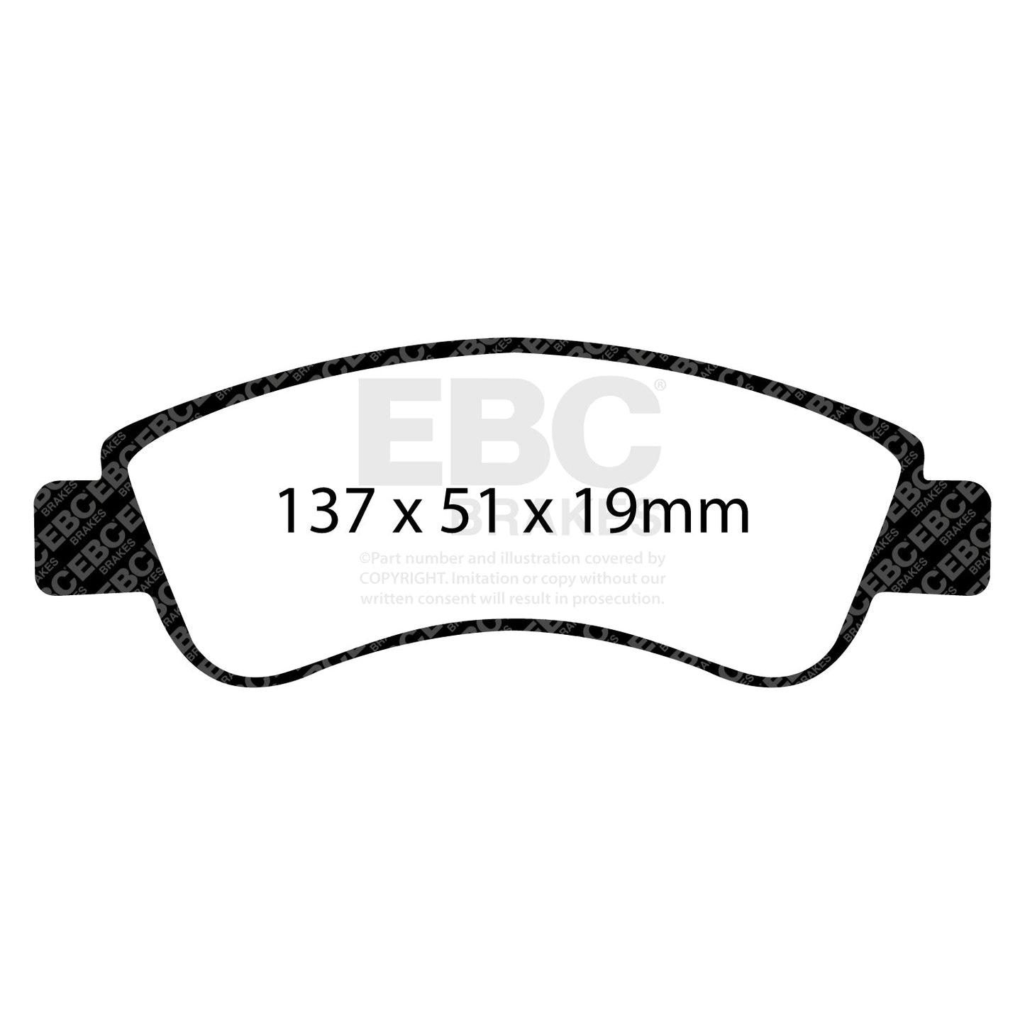 EBC Brakes Pad and Disc Kit (PDKF513)