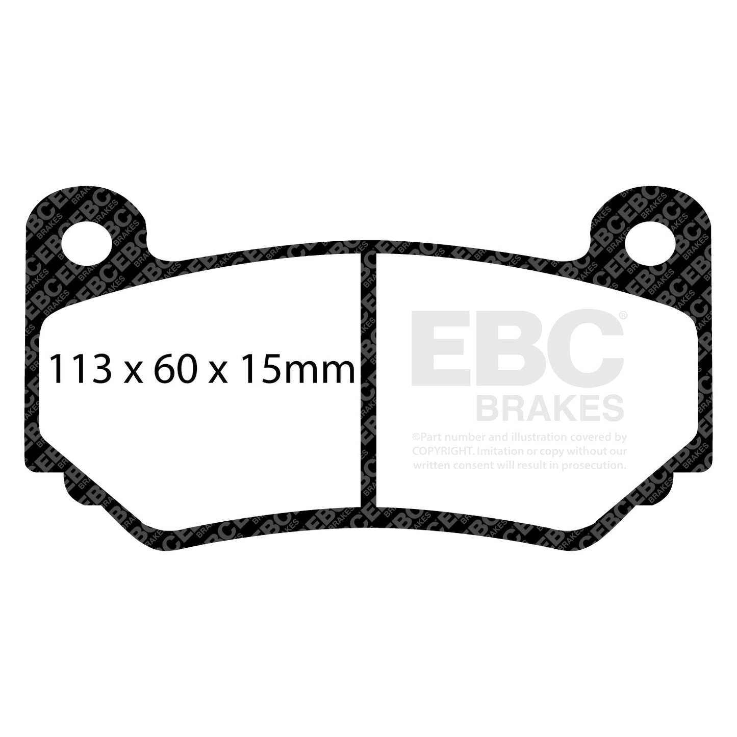 EBC Brakes Pad and Disc Kit (PD08KF257)