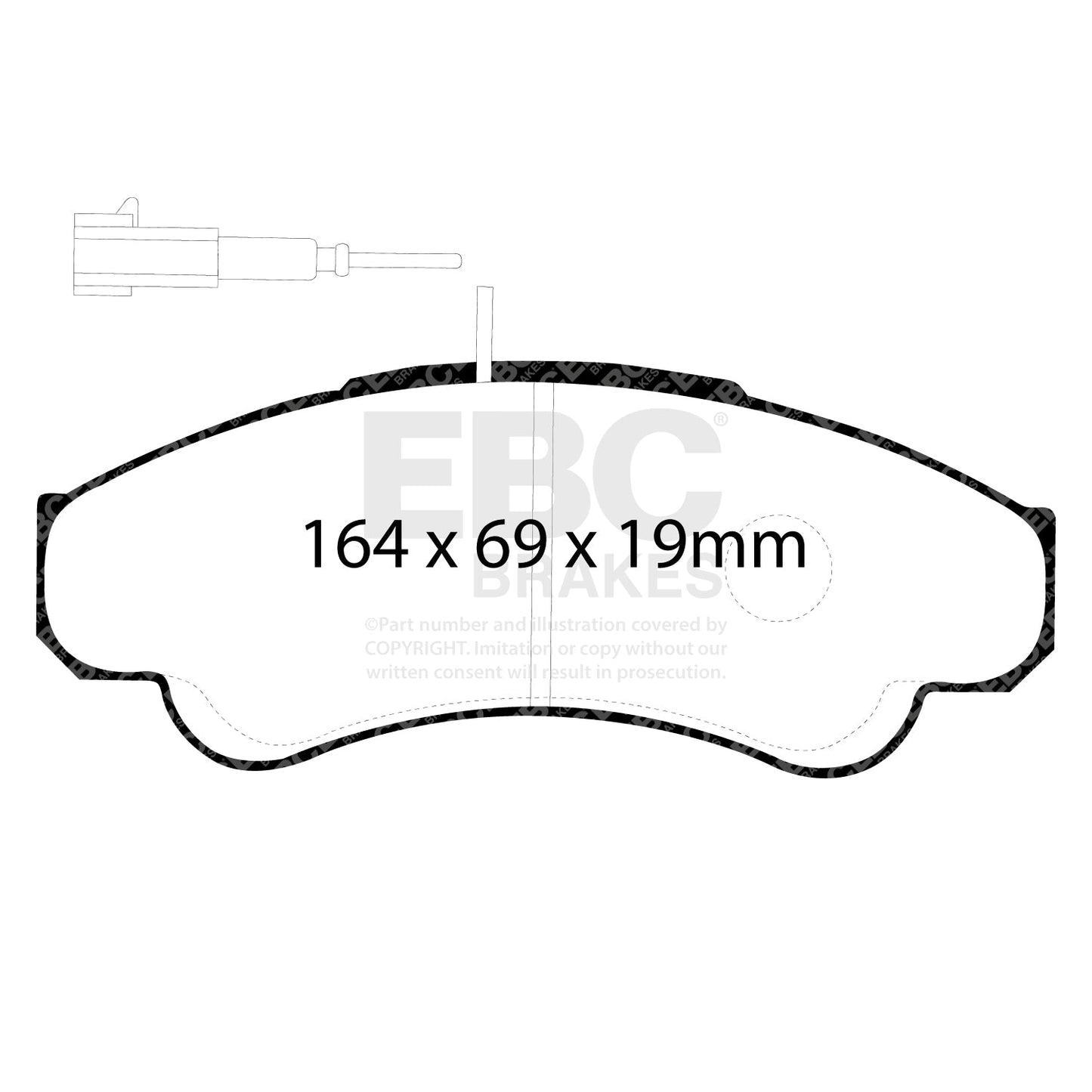 EBC Brakes Pad and Disc Full vehicle Kit (PD40K627)