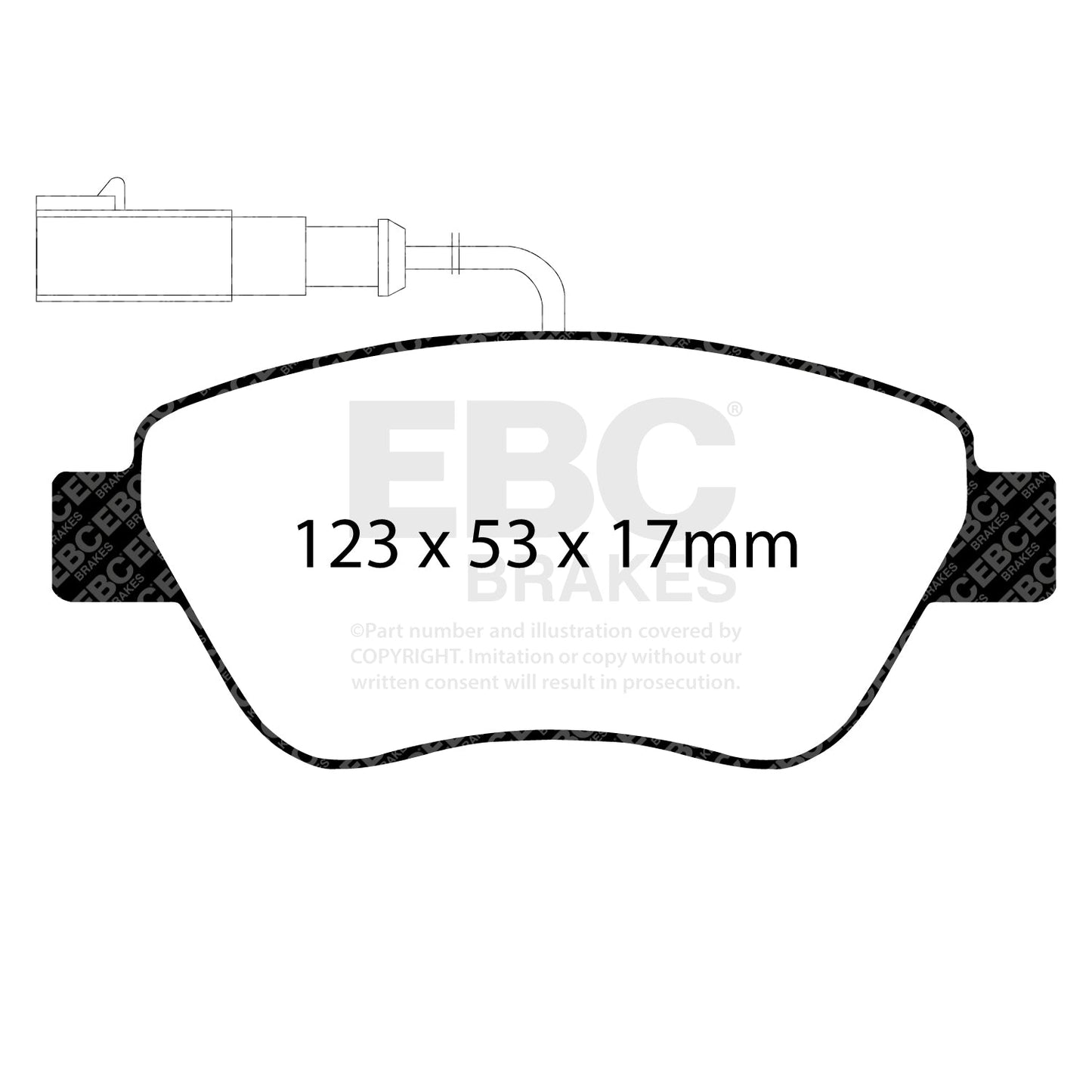 EBC Brakes Pad and Disc Full vehicle Kit (PD40K666)