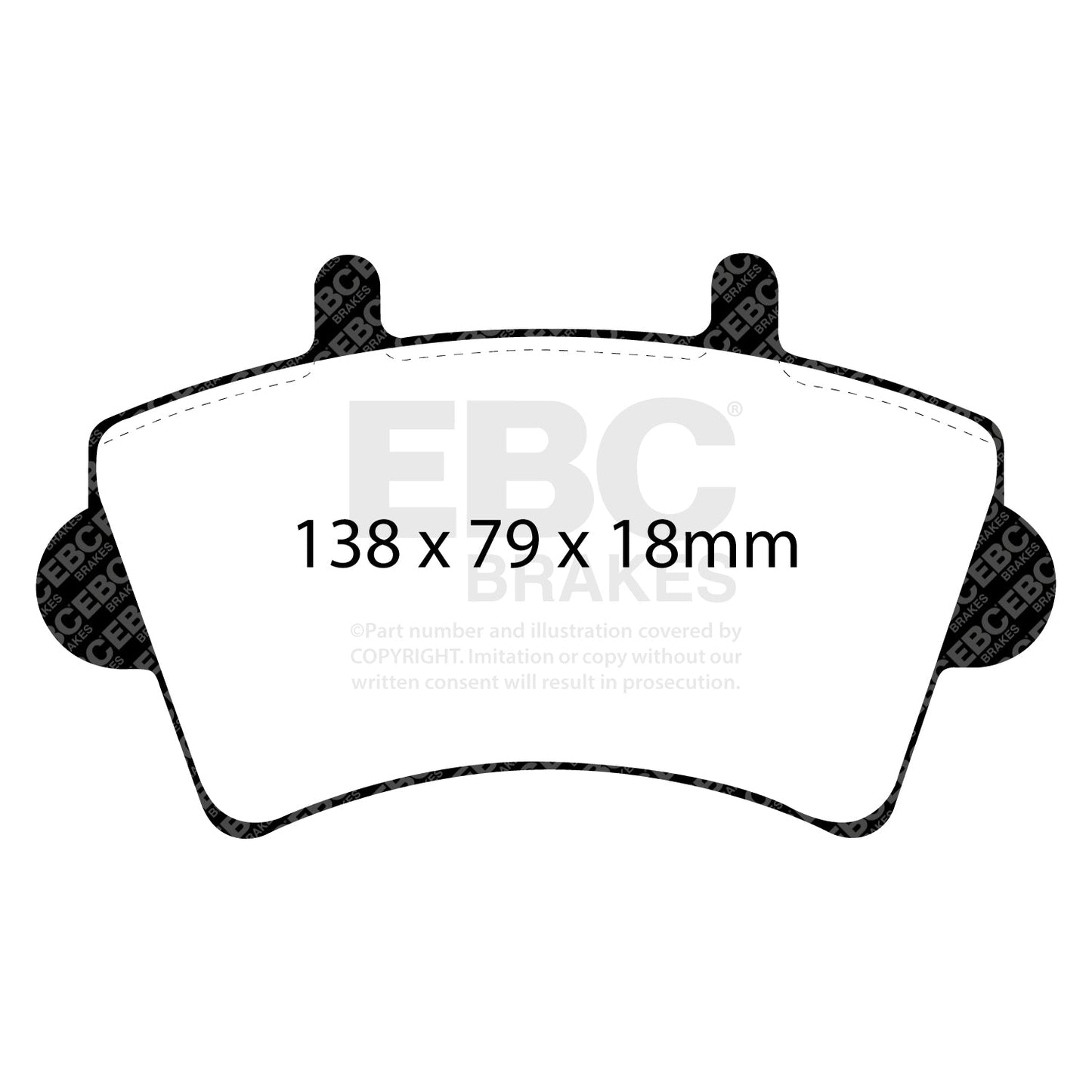 EBC Brakes Pad and Disc Kit (PDKF1455)