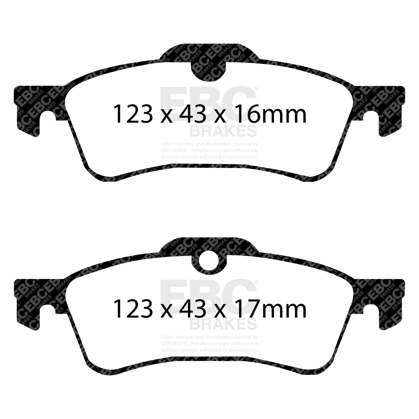 EBC Brakes Pad and Disc Kit (PD11KR173)