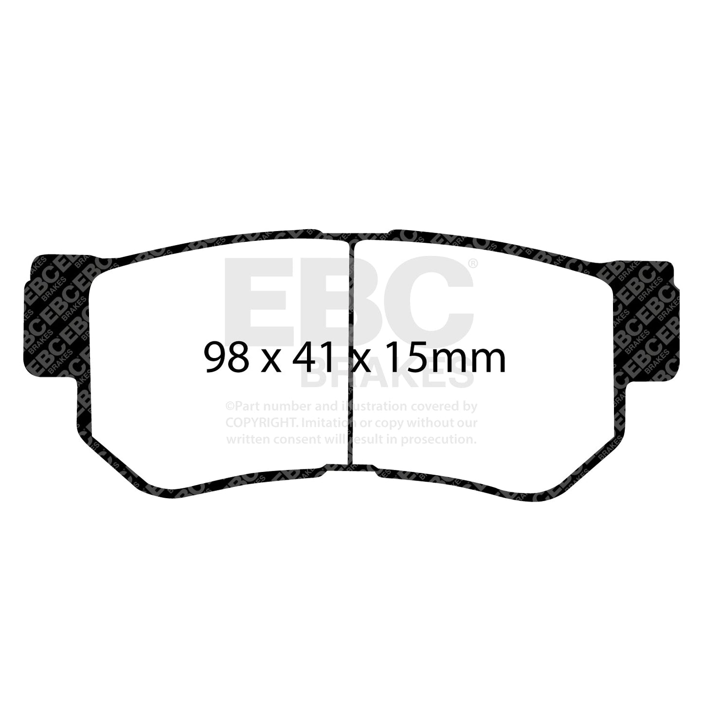 EBC Brakes Pad and Disc Kit (PDKR432)
