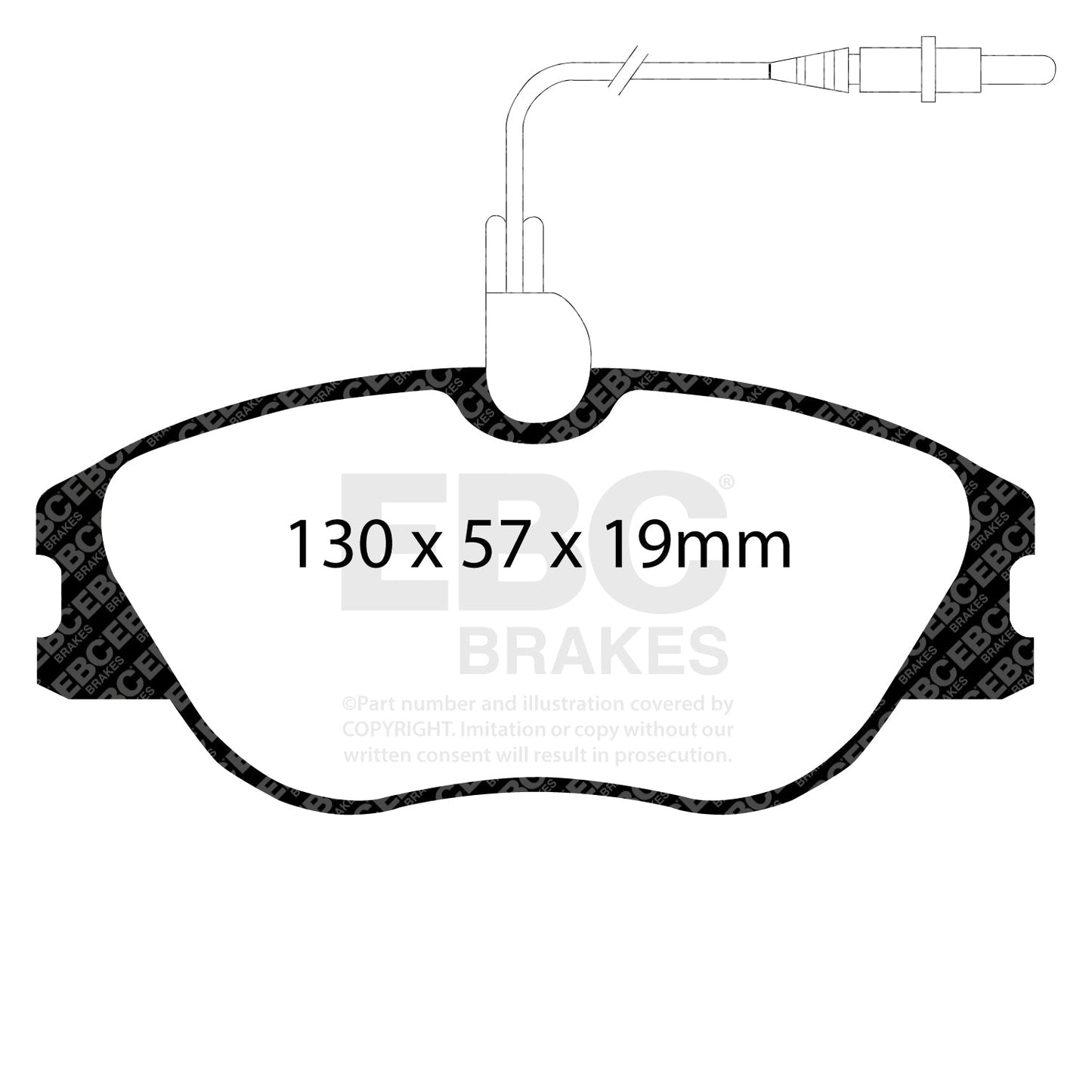 EBC Brakes Pad and Disc Kit (PDKF1593)