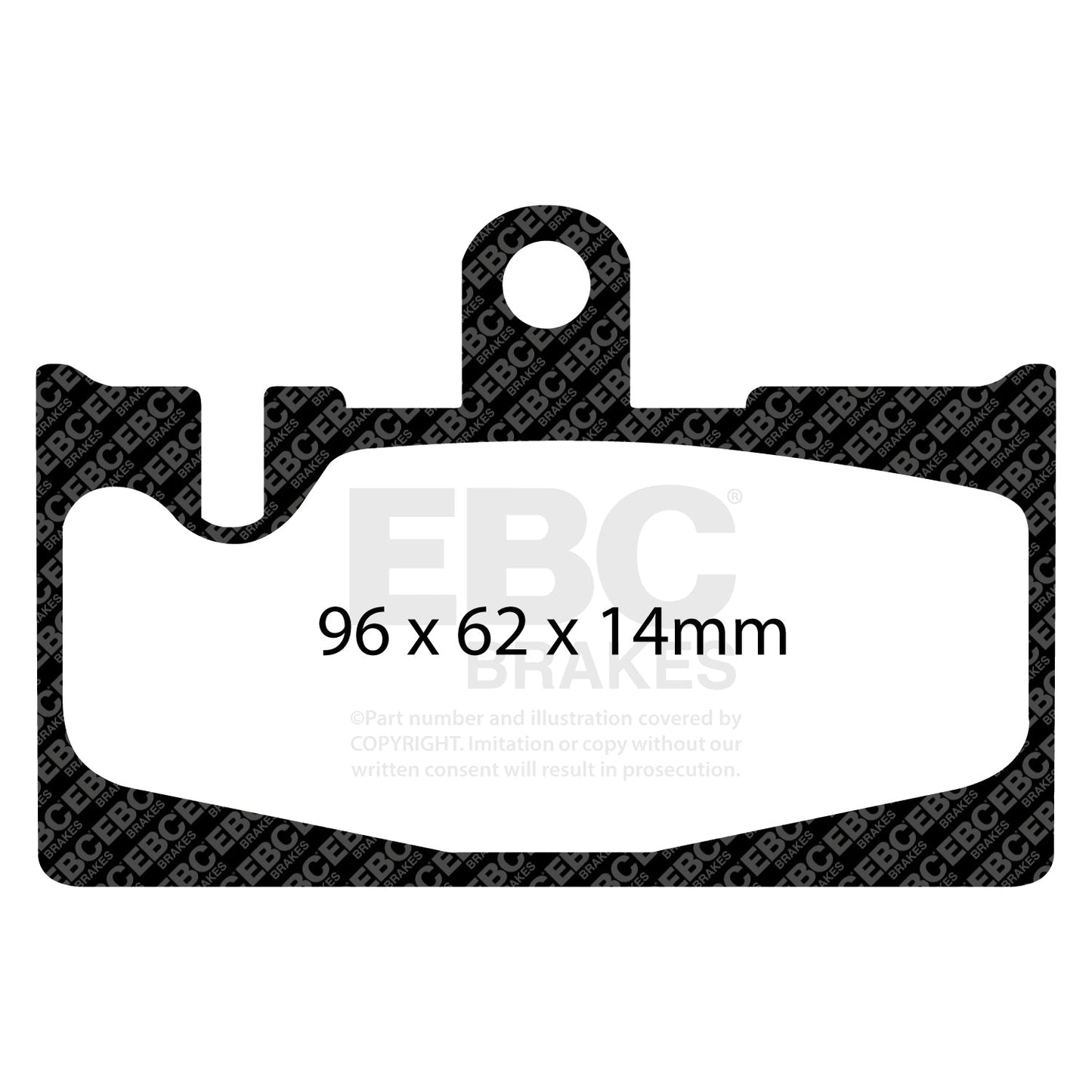 EBC Brakes Pad  and  Disc Kit (PD02KR237)