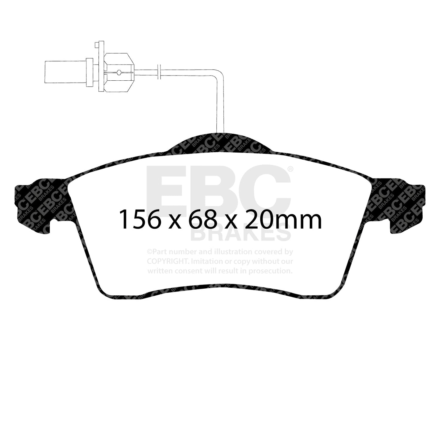 EBC Brakes Pad and Disc Kit (PDKF2073)