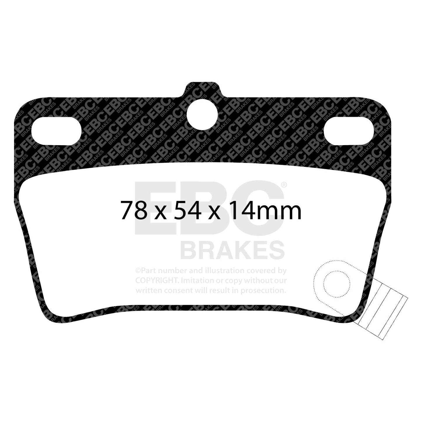 EBC Brakes Pad and Disc Kit (PDKR298)