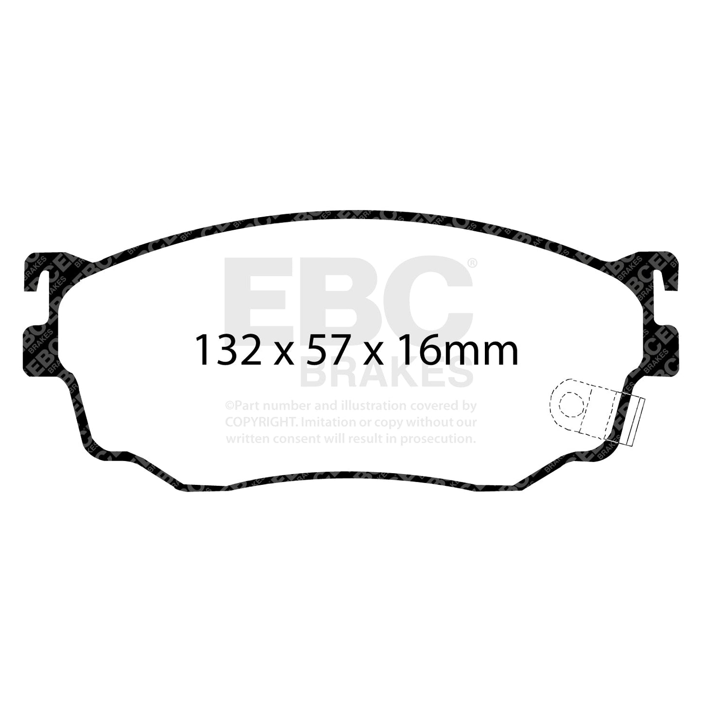 EBC Brakes Pad and Disc Kit (PDKF1149)