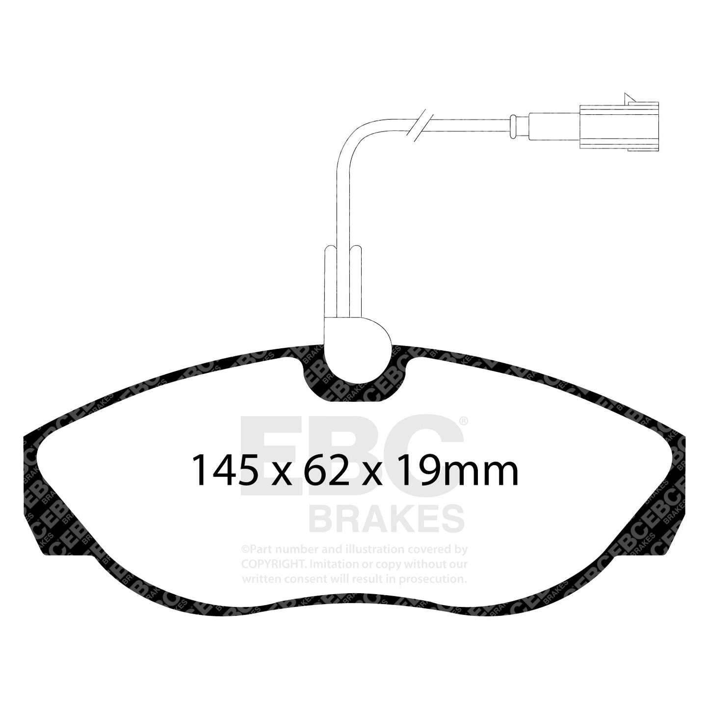 EBC Brakes Pad and Disc Kit (PDKF529)