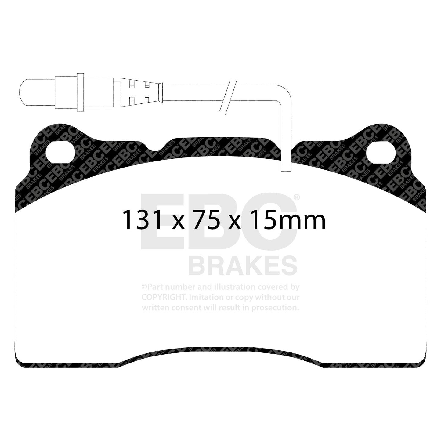 EBC Brakes Pad and Disc Kit (PDKF1594)