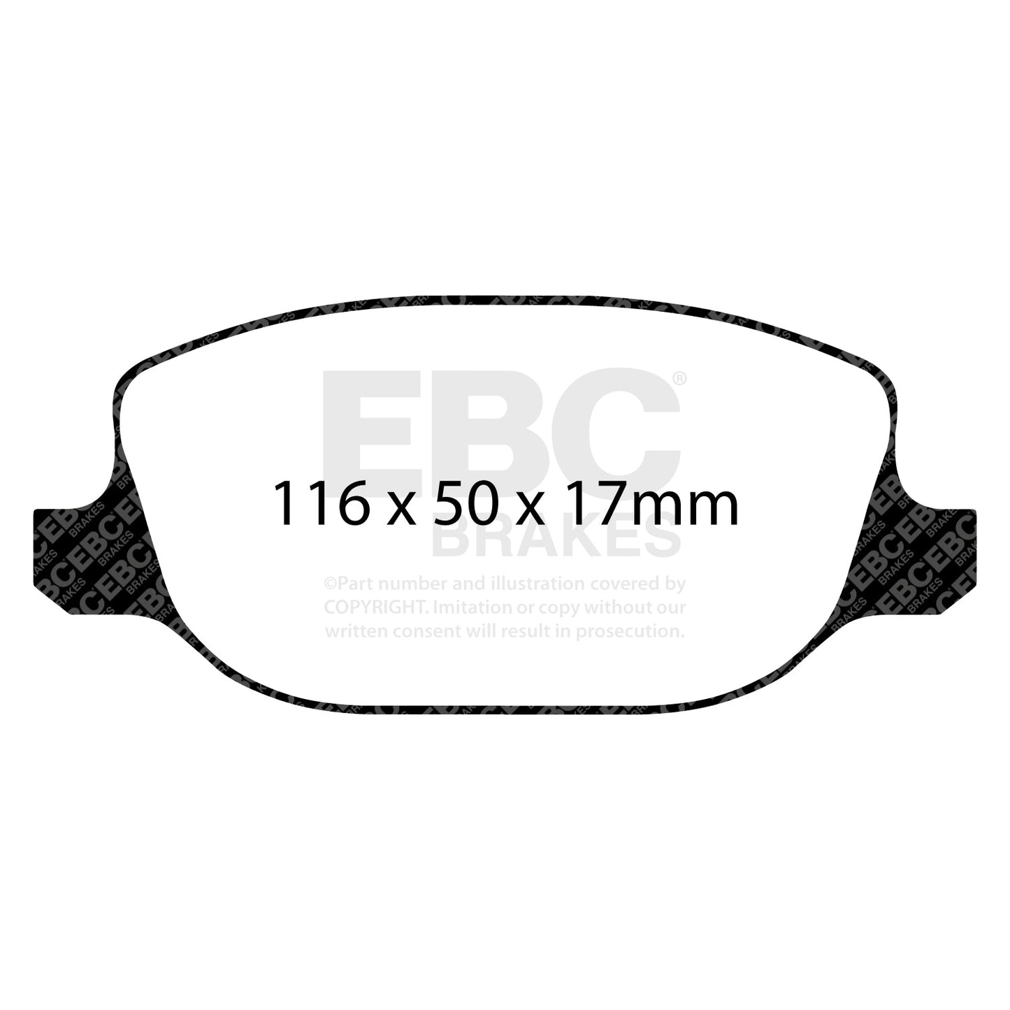 EBC Brakes Pad and Disc Kit (PDKR018)