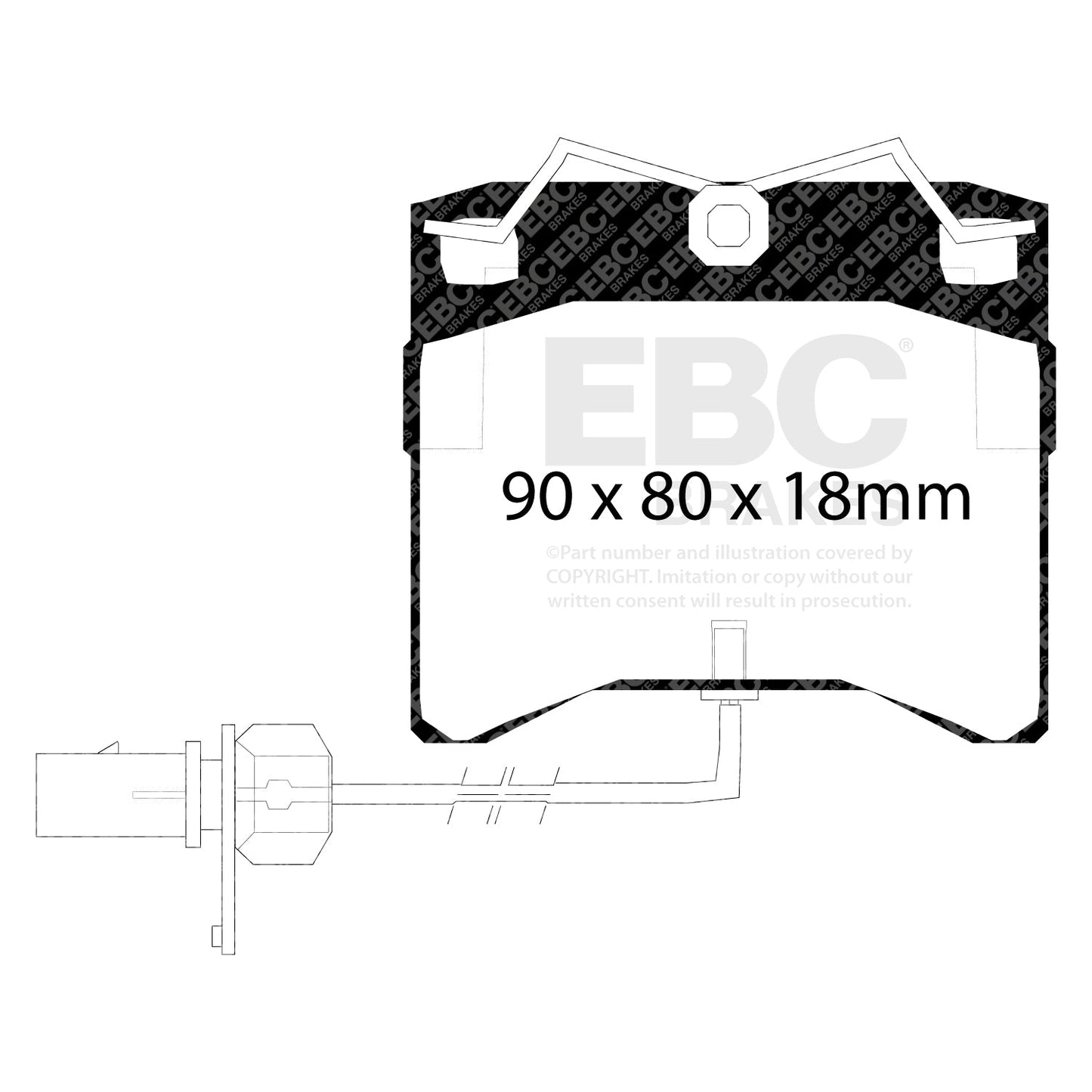 EBC Brakes Pad and Disc Full vehicle Kit (PD40K1907)