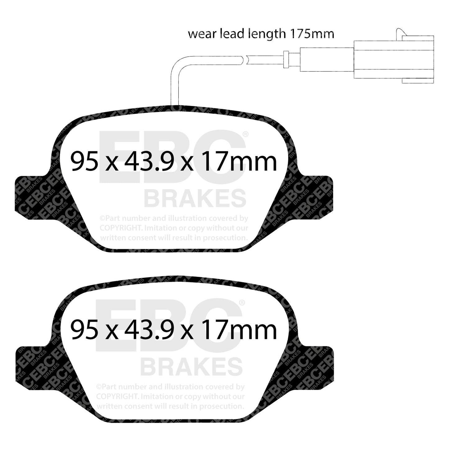 EBC Brakes Pad and Disc Kit (PD03KR025)