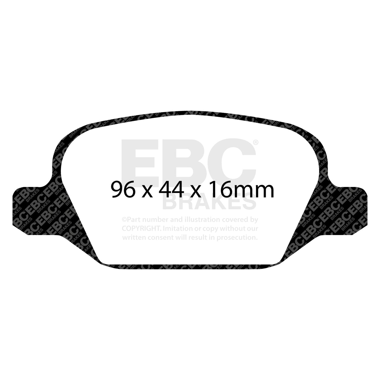EBC Brakes Pad and Disc Kit (PD11KR189)