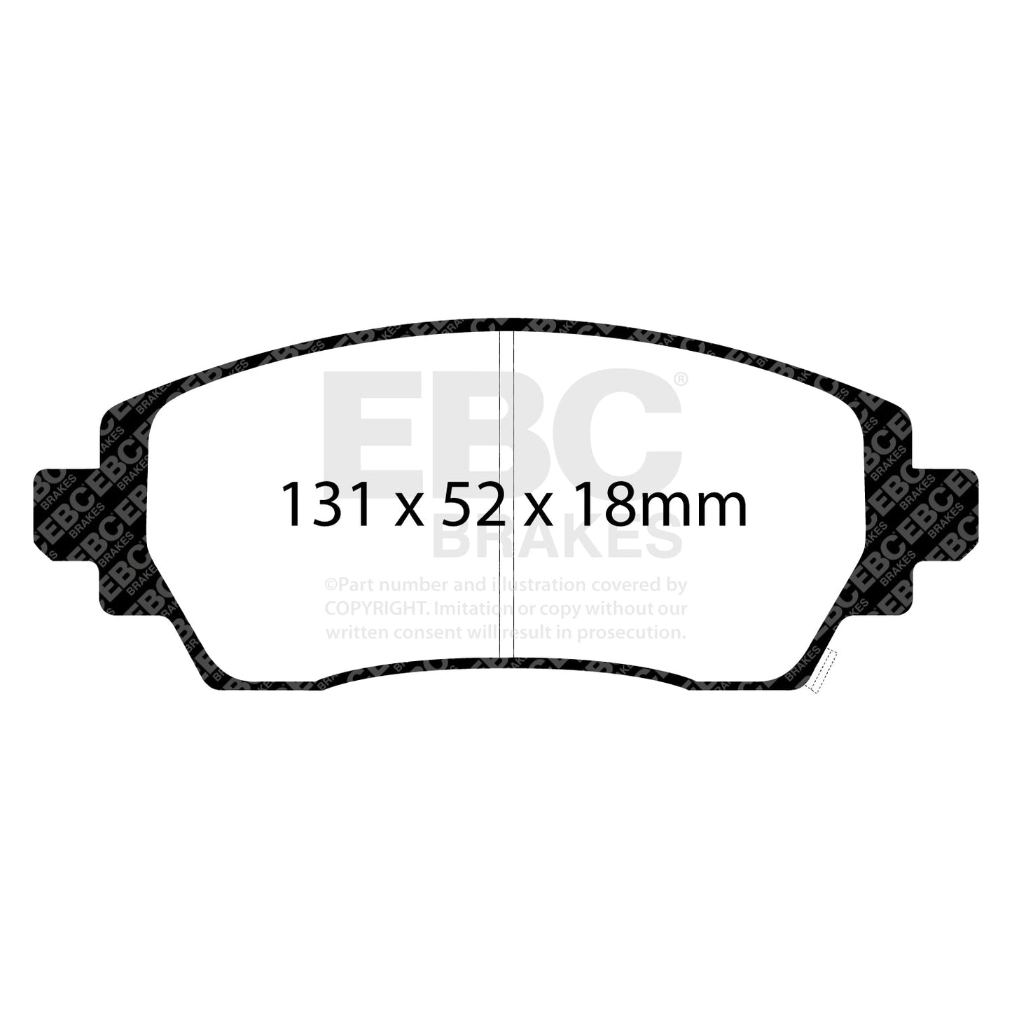 EBC Brakes Pad and Disc Kit (PD11KF427)