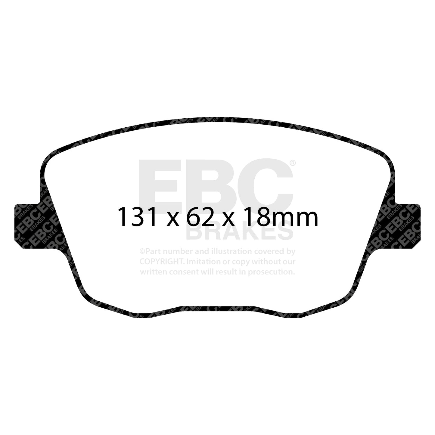 EBC Brakes Pad and Disc Kit (PD06KF557)