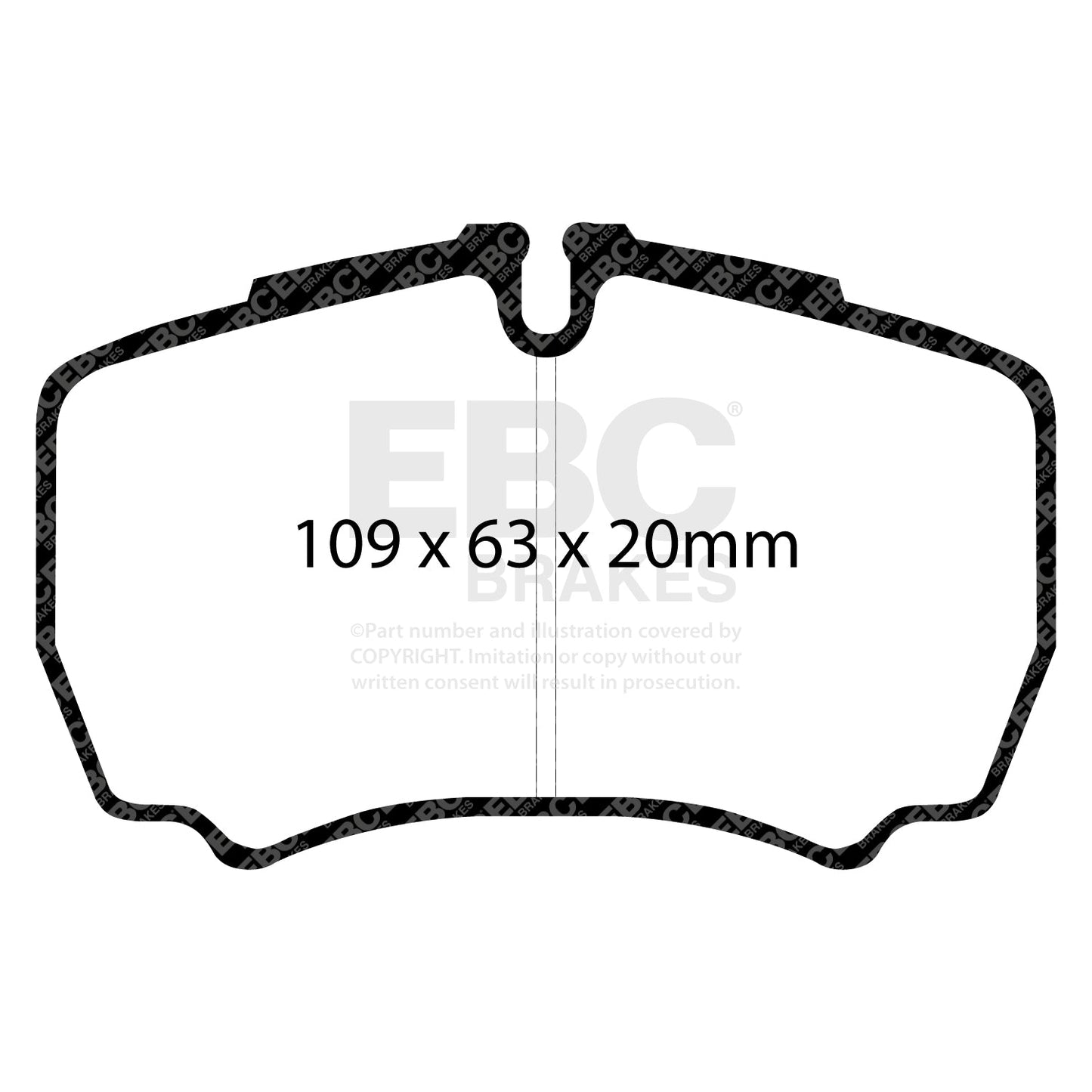 EBC Ultimax OE Replacement Brake Pad Set (DP1440)