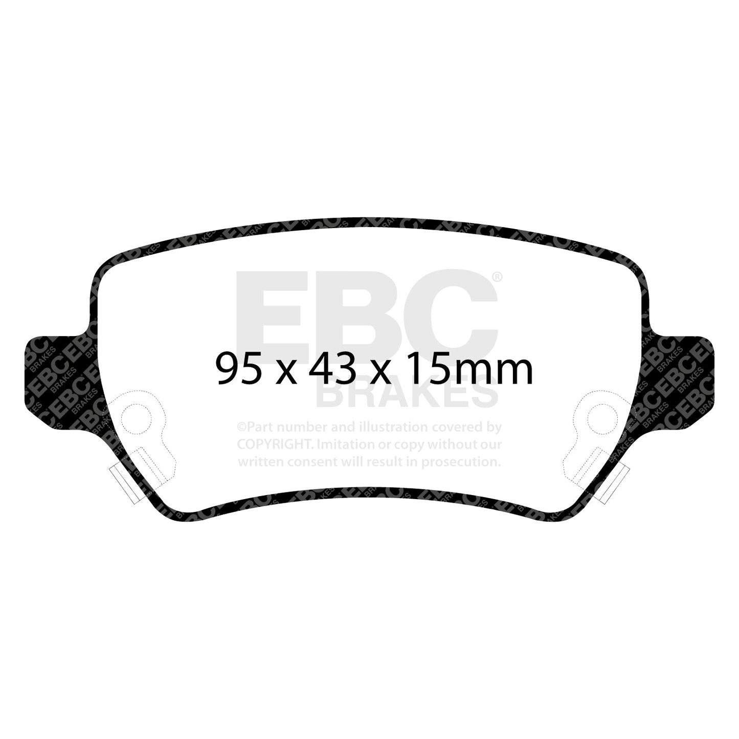 EBC Brakes Pad and Disc Kit (PD11KR197)