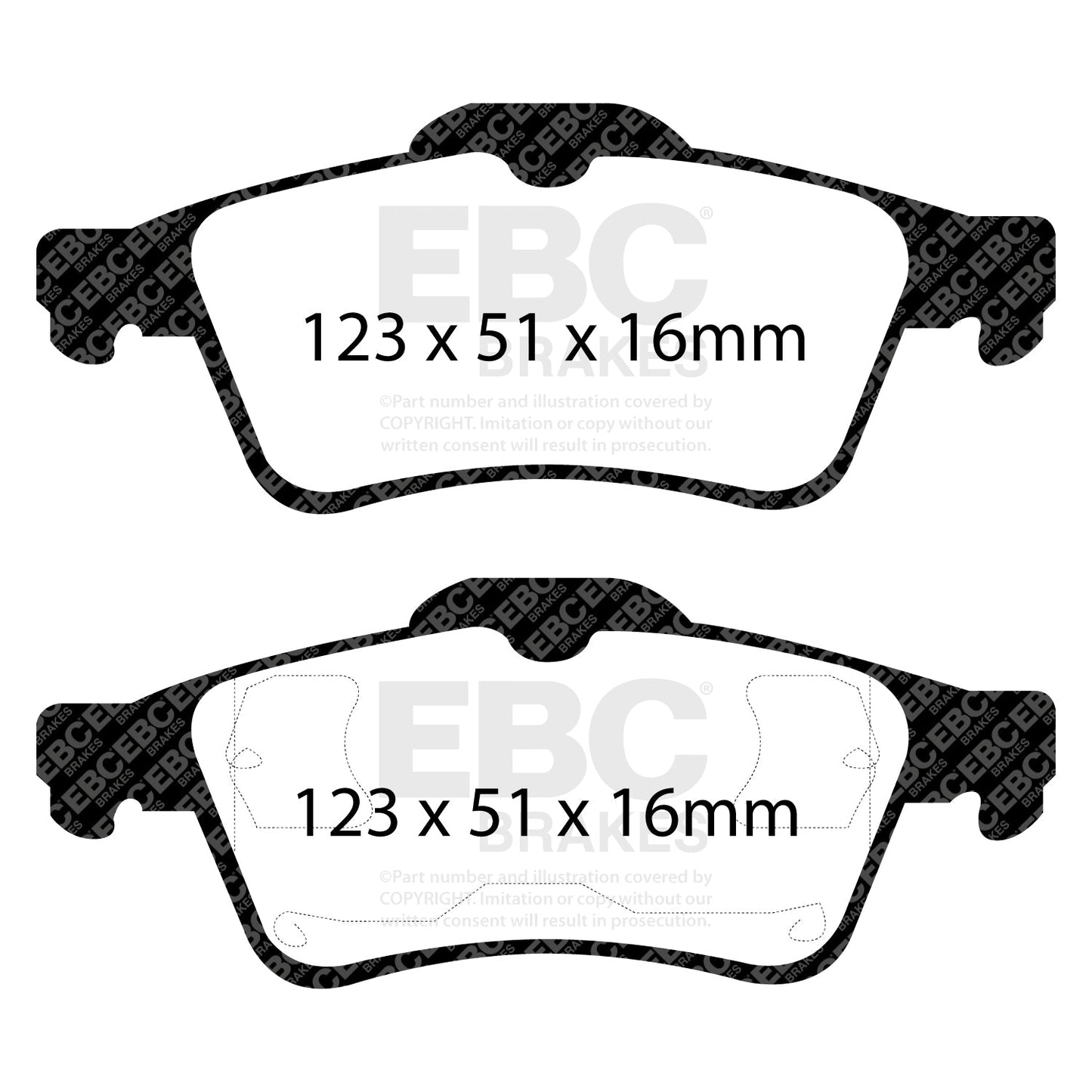 EBC Brakes Pad and Disc Kit (PDKR360)