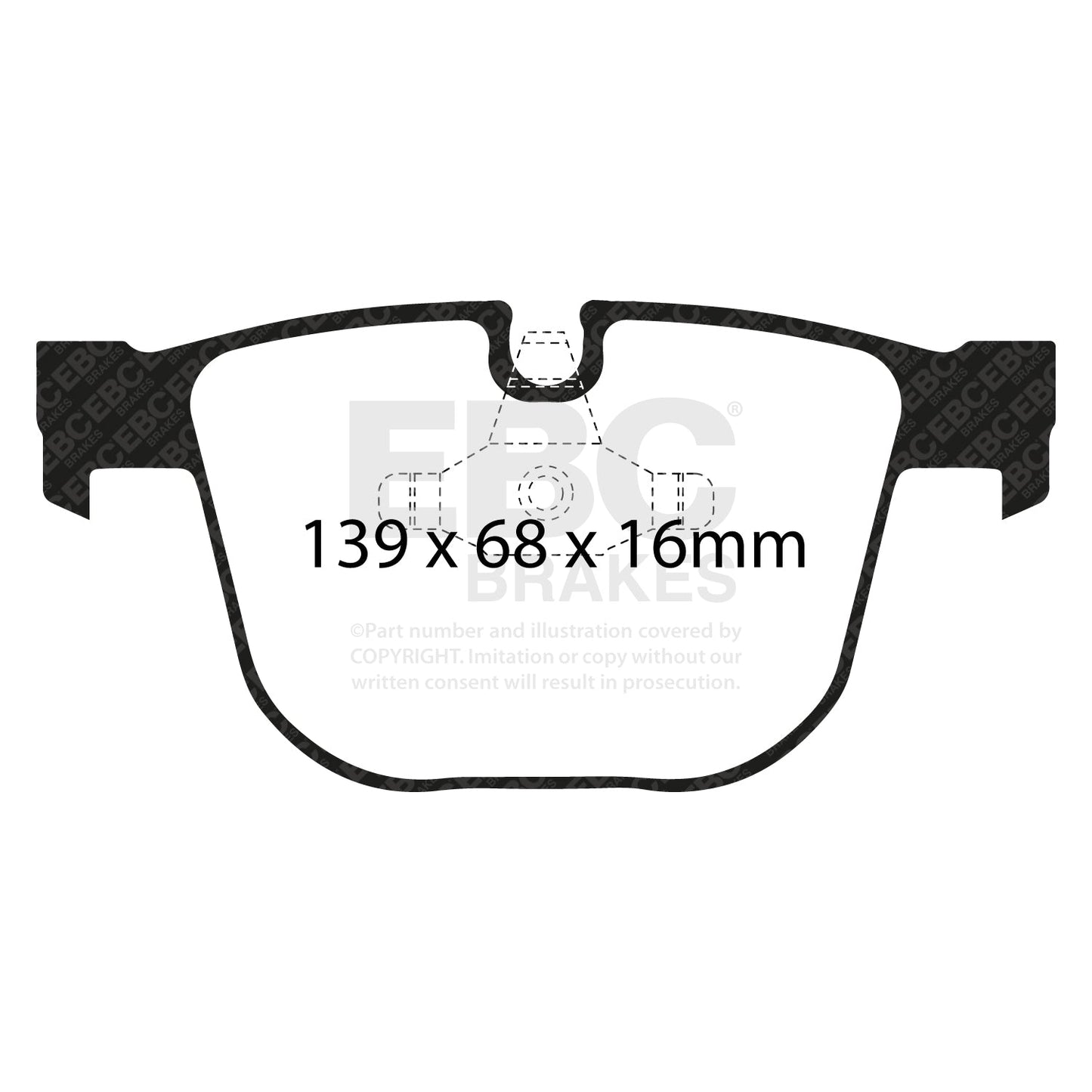 EBC Brakes Pad and Disc Kit (PD05KR205)