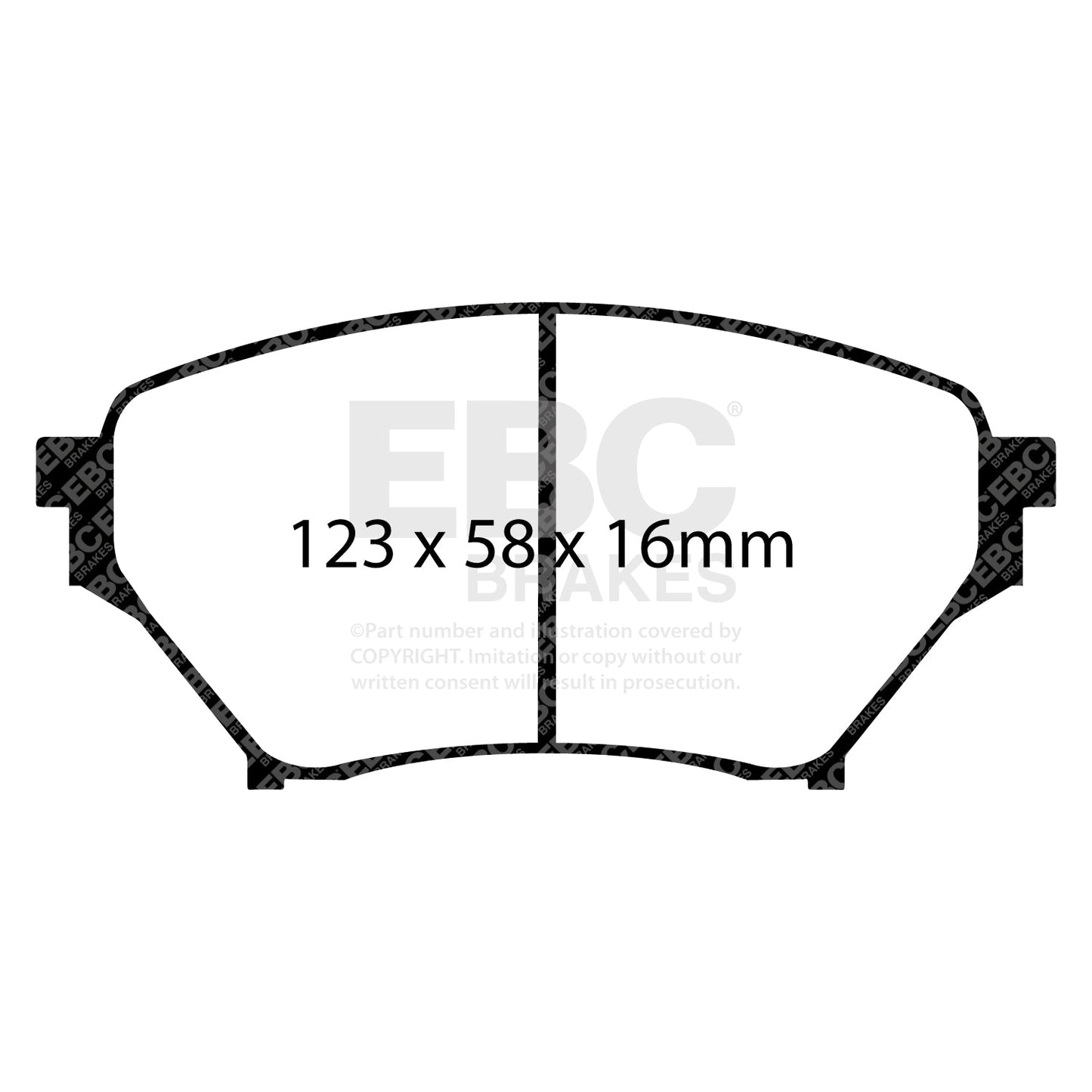 EBC Brakes Pad  and  Disc Kit (PD01KF886)