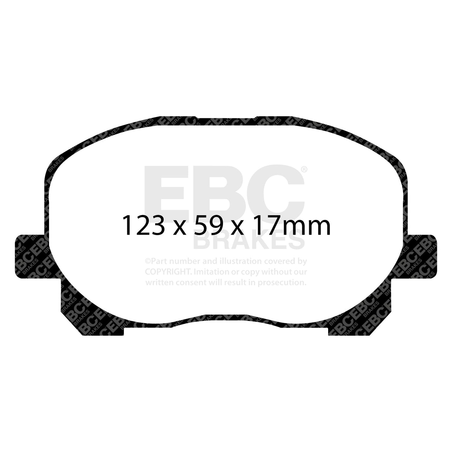 EBC Brakes Pad and Disc Kit (PDKF1916)