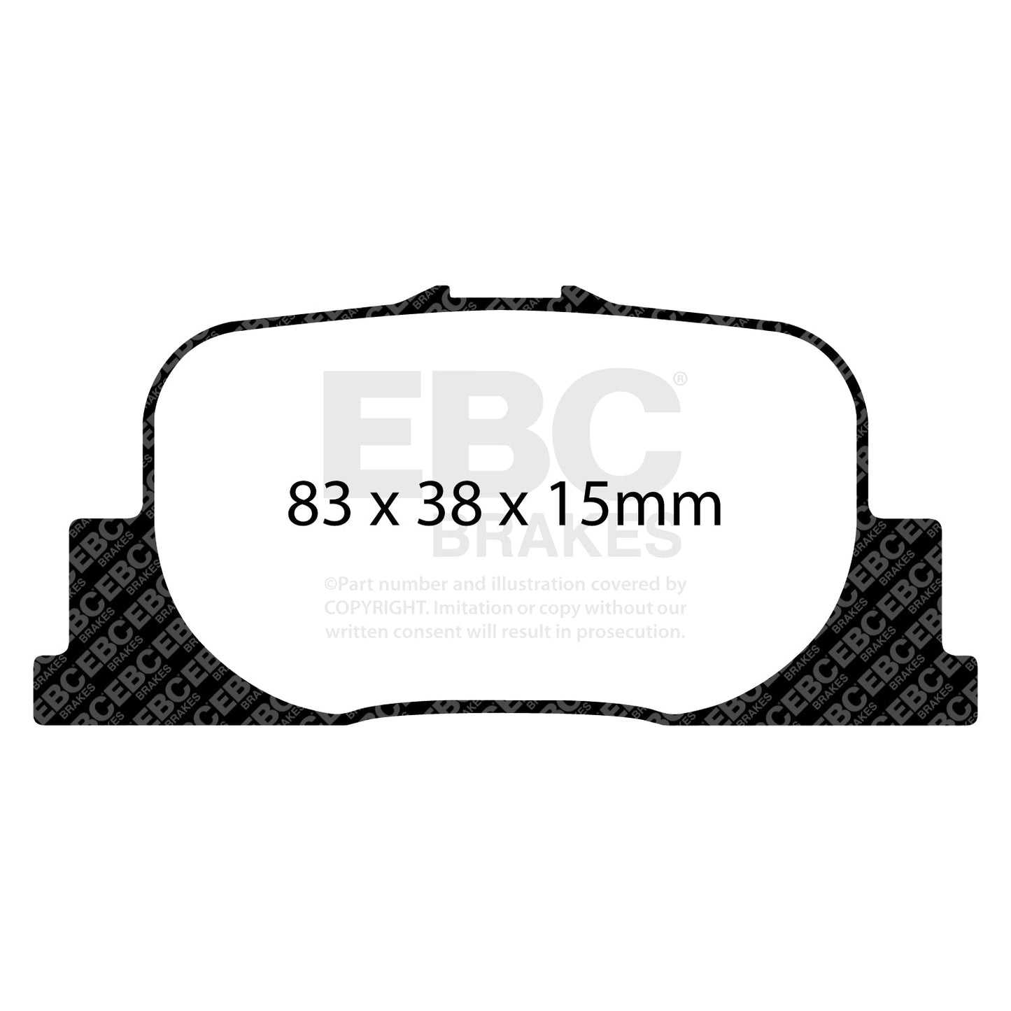 EBC Brakes Pad  and  Disc Kit (PD01KR759)