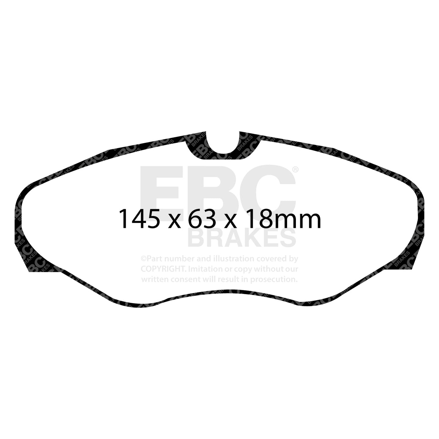 EBC Brakes Pad  and  Disc Kit (PD01KF1632)