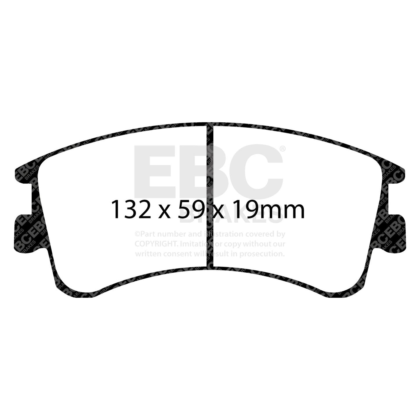 EBC Brakes Pad and Disc Kit (PDKF1132)