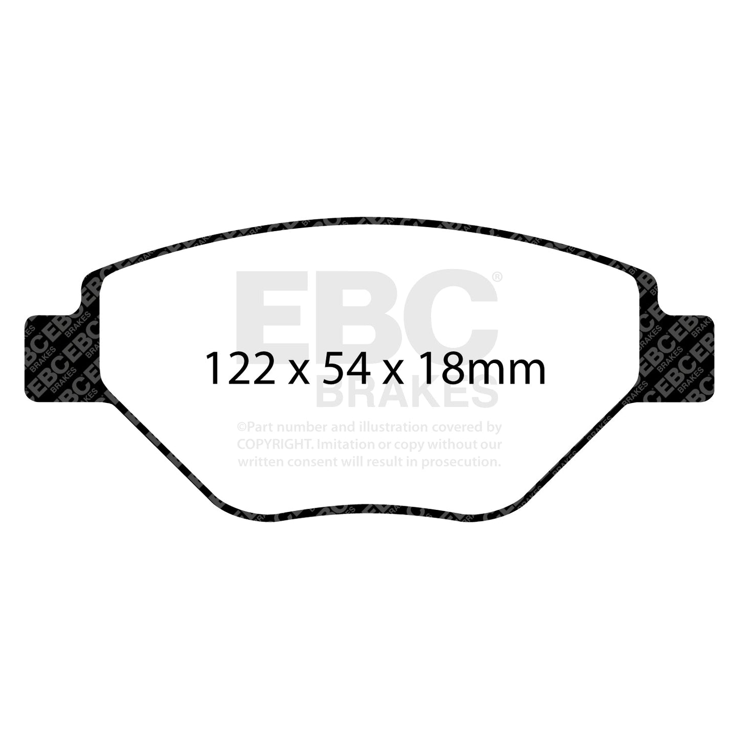 EBC Brakes Pad and Disc Kit (PDKF1687)
