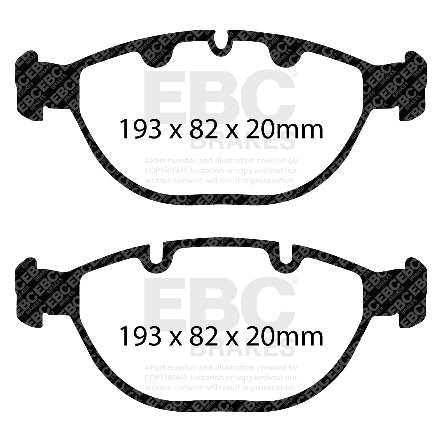 EBC Performance Pack Pad & Line Kit with Yellowstuff Pads (PLK1403)