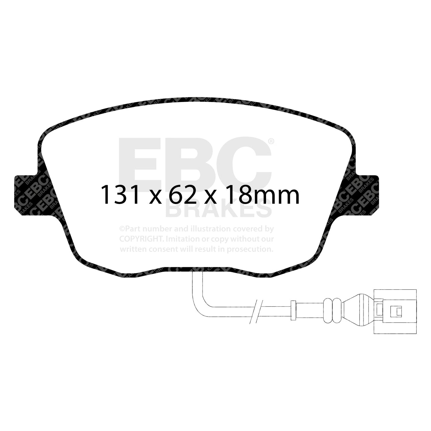 EBC Brakes Pad and Disc Kit (PD03KF1071)