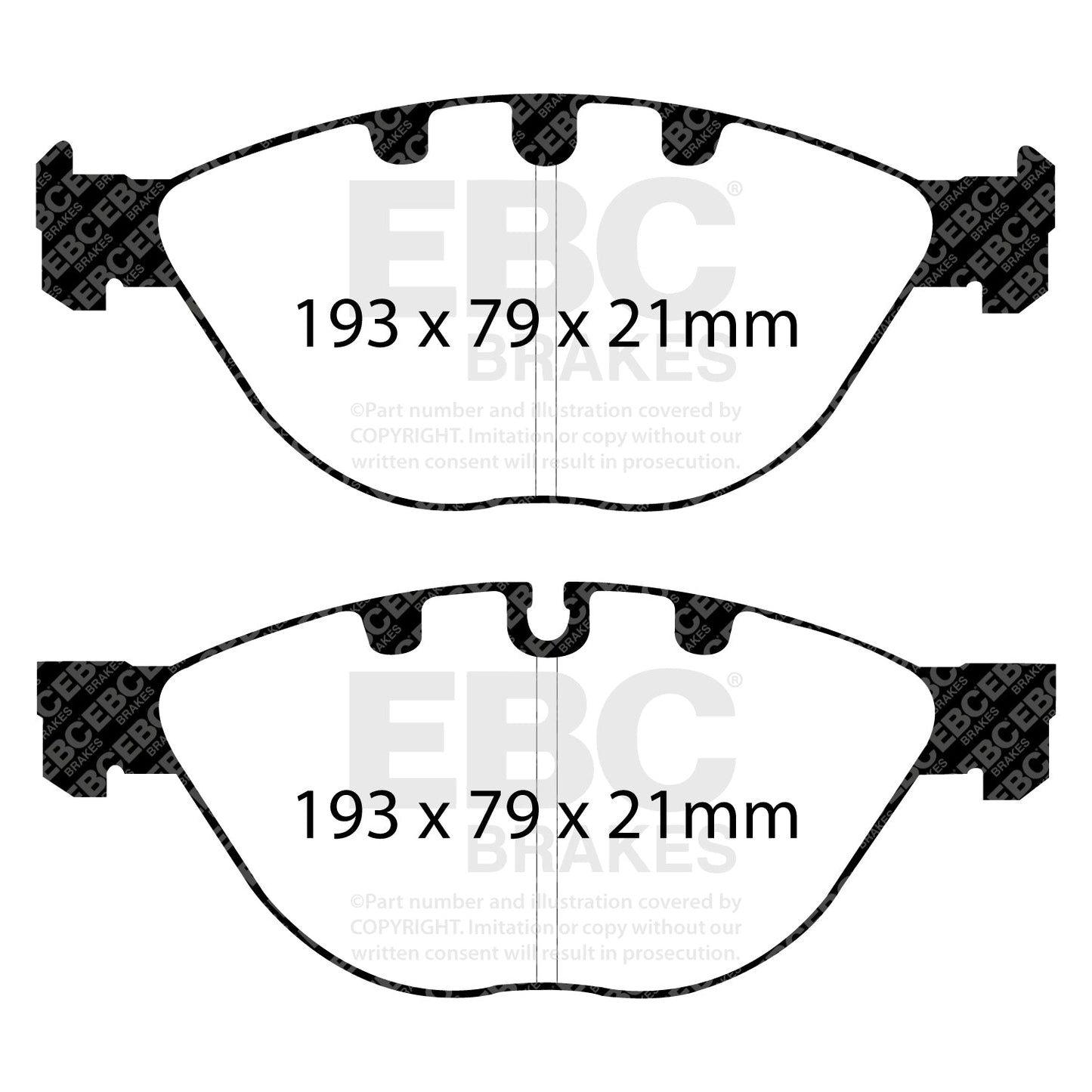 EBC Brakes Pad and Disc Kit (PD03KF234)