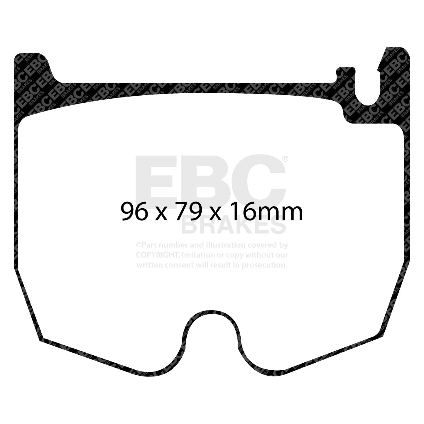 EBC Brakes Pad and Disc Kit (PD04KF475)