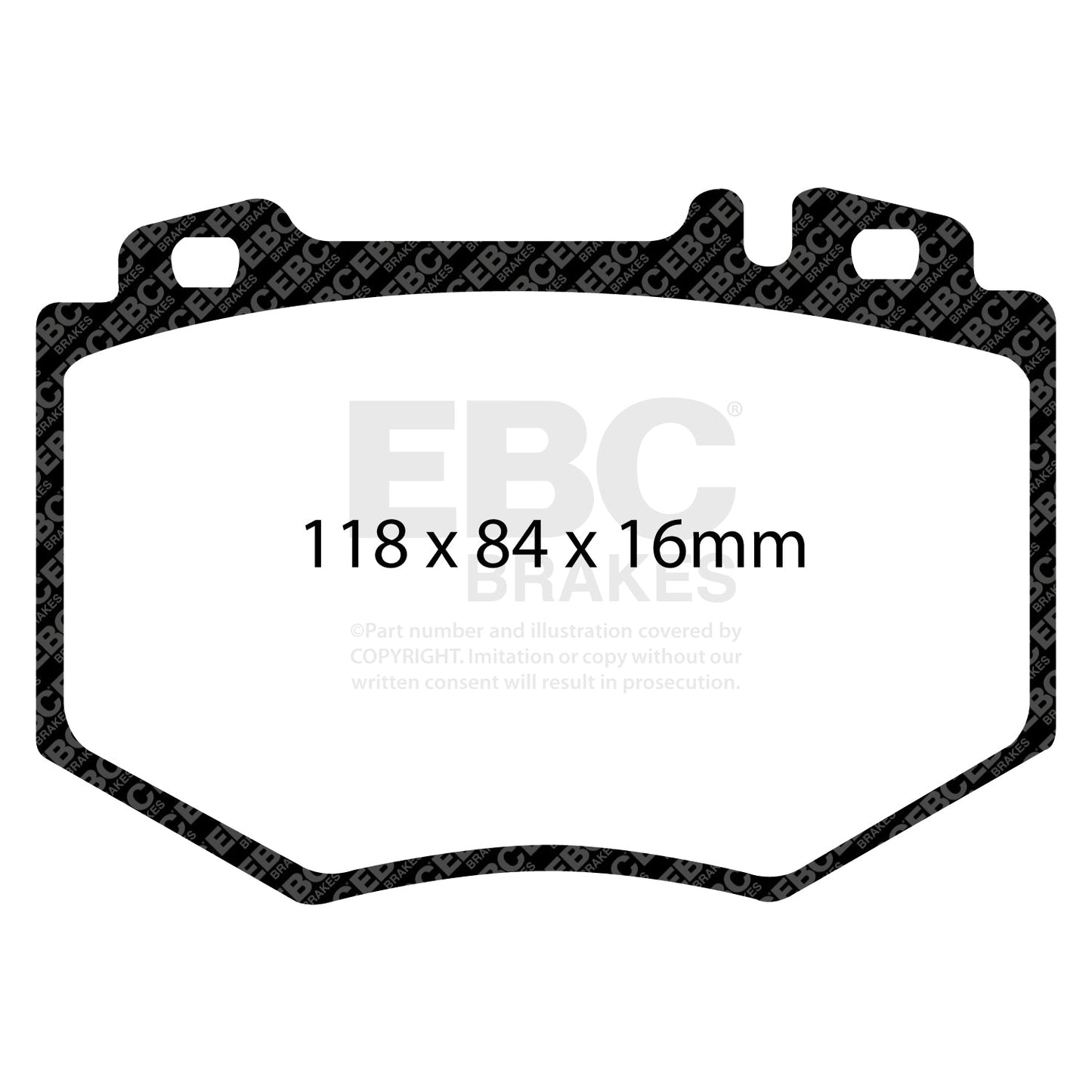 EBC Brakes Pad and Disc Kit (PD03KF775)