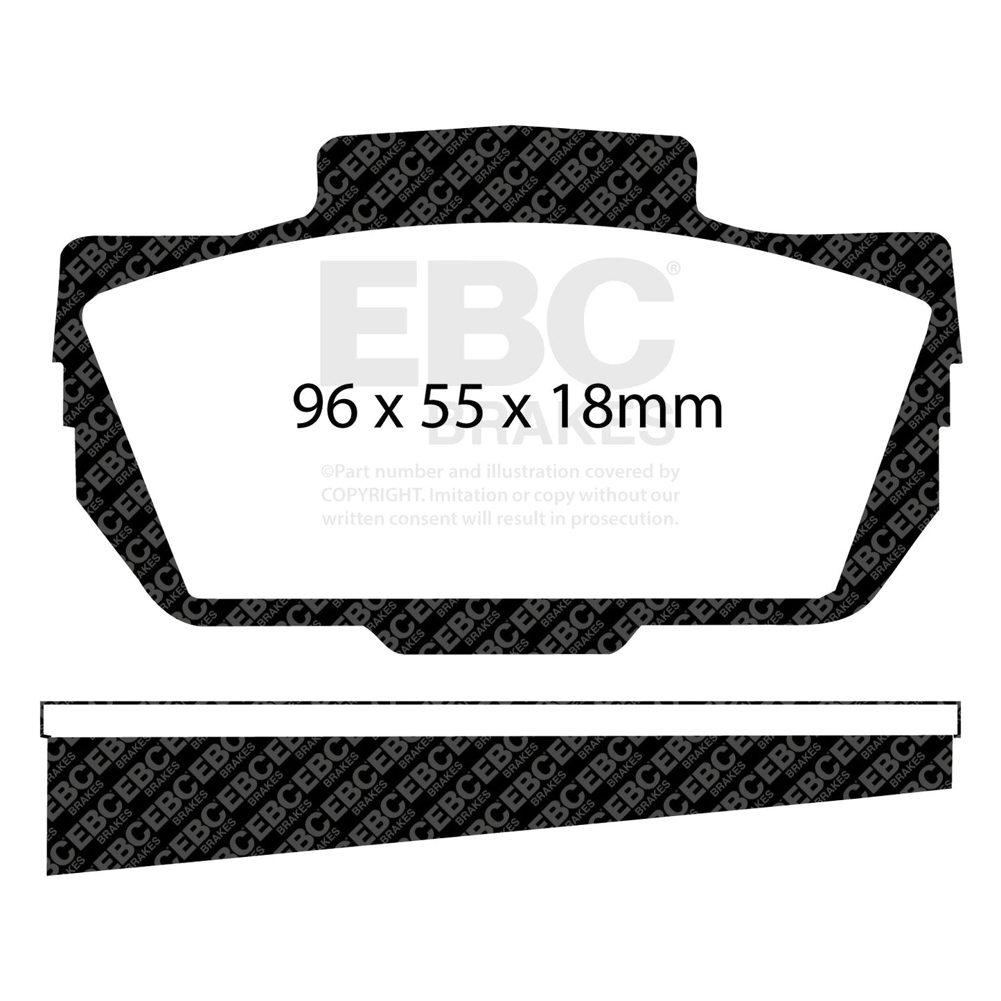 EBC Orangestuff 9000 Series Race Brake Pad Set (DP9149)